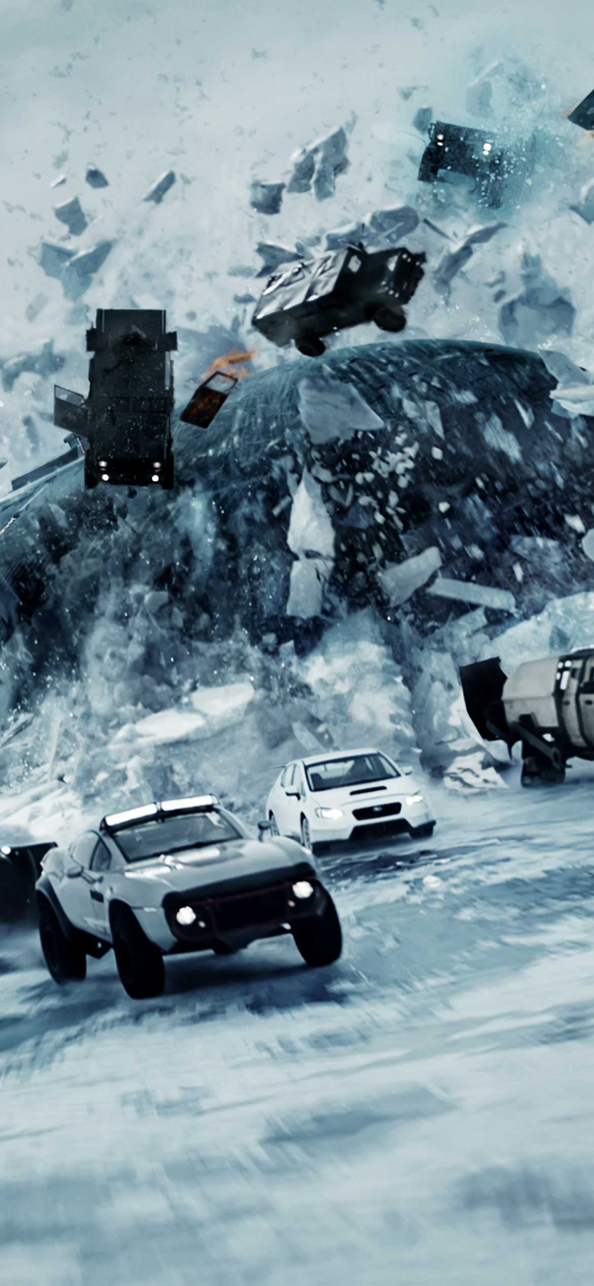 Download mobile wallpaper Fast & Furious, Car, Submarine, Movie, The Fate Of The Furious for free.