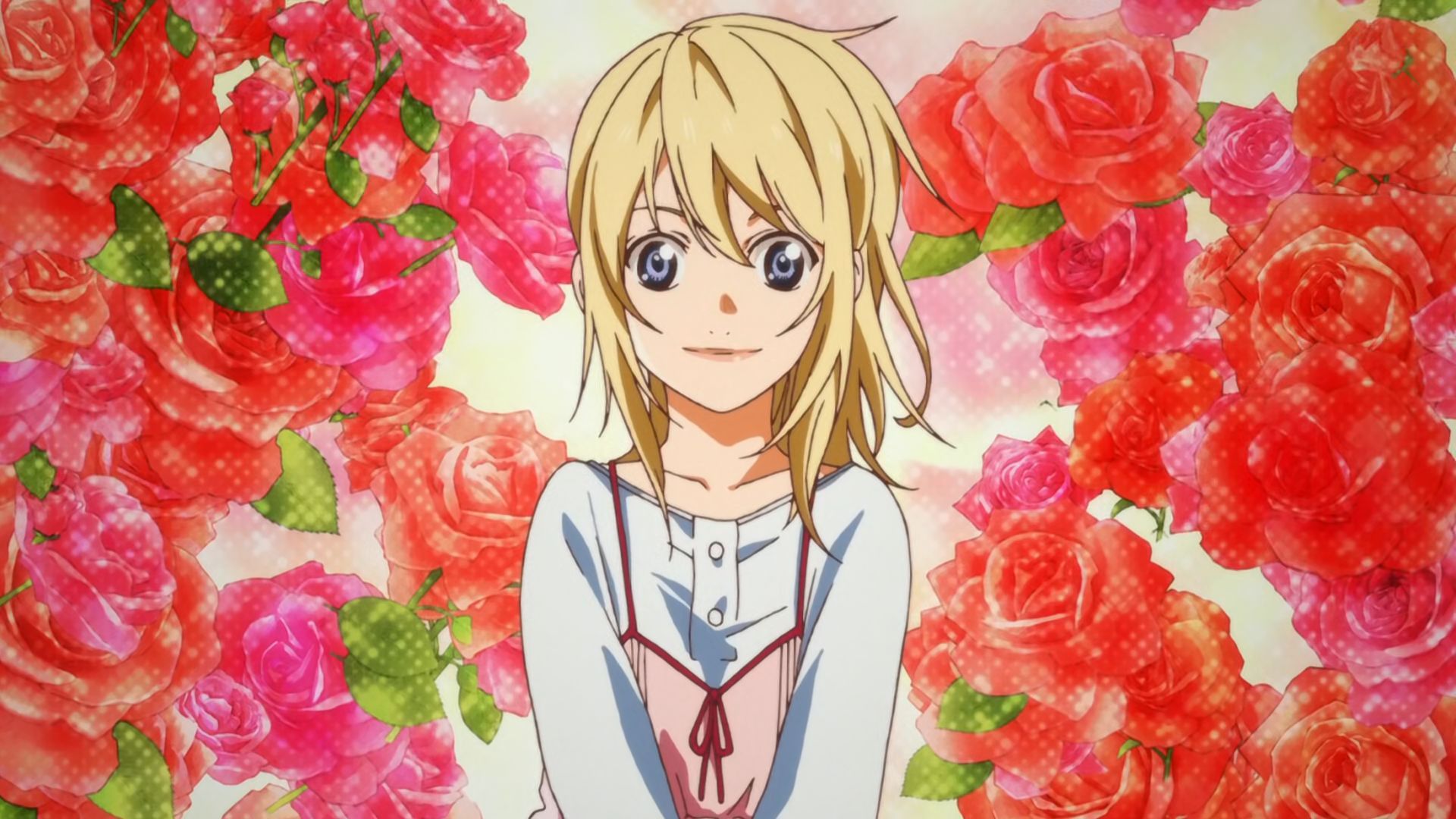 Handy-Wallpaper Blume, Animes, Kaori Miyazono, Shigatsu Wa Kimi No Uso Sekunden In Moll kostenlos herunterladen.