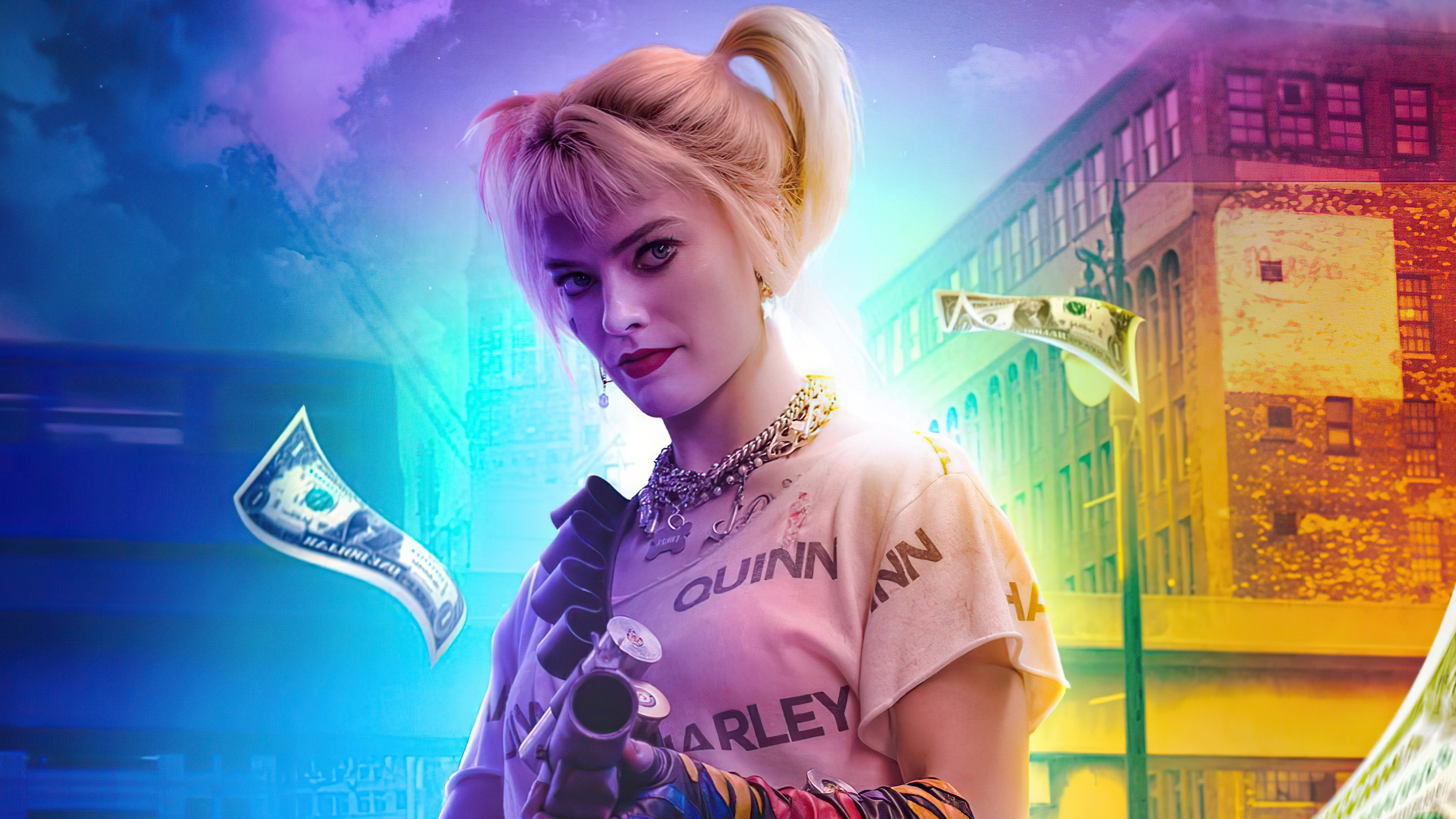 Free download wallpaper Movie, Harley Quinn, Margot Robbie, Birds Of Prey (And The Fantabulous Emancipation Of One Harley Quinn) on your PC desktop