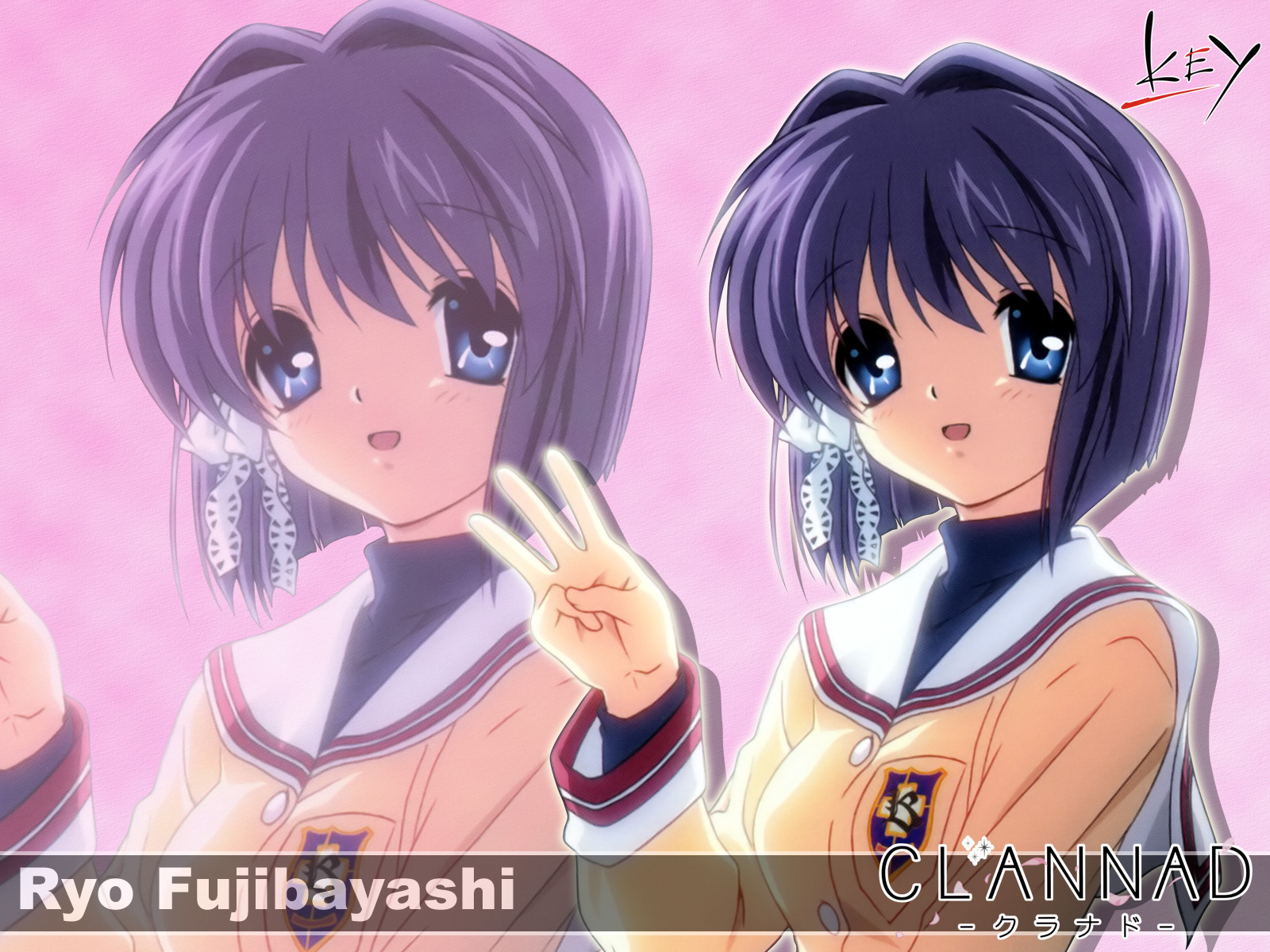 Free download wallpaper Anime, Clannad, Ryou Fujibayashi on your PC desktop