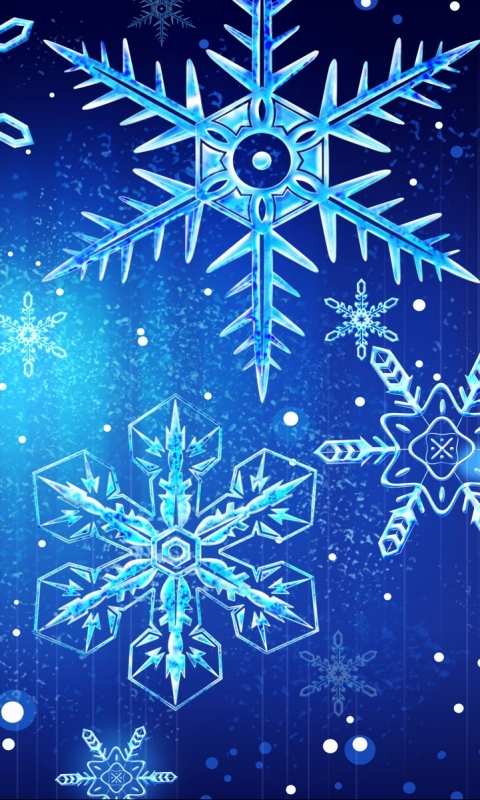 Download mobile wallpaper Holiday, Snowflake for free.