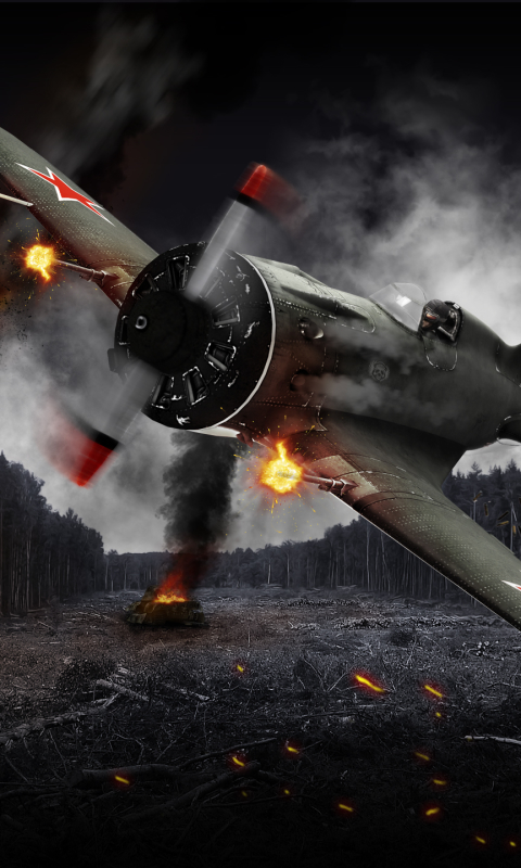 Download mobile wallpaper Video Game, Polikarpov I 16, War Thunder for free.