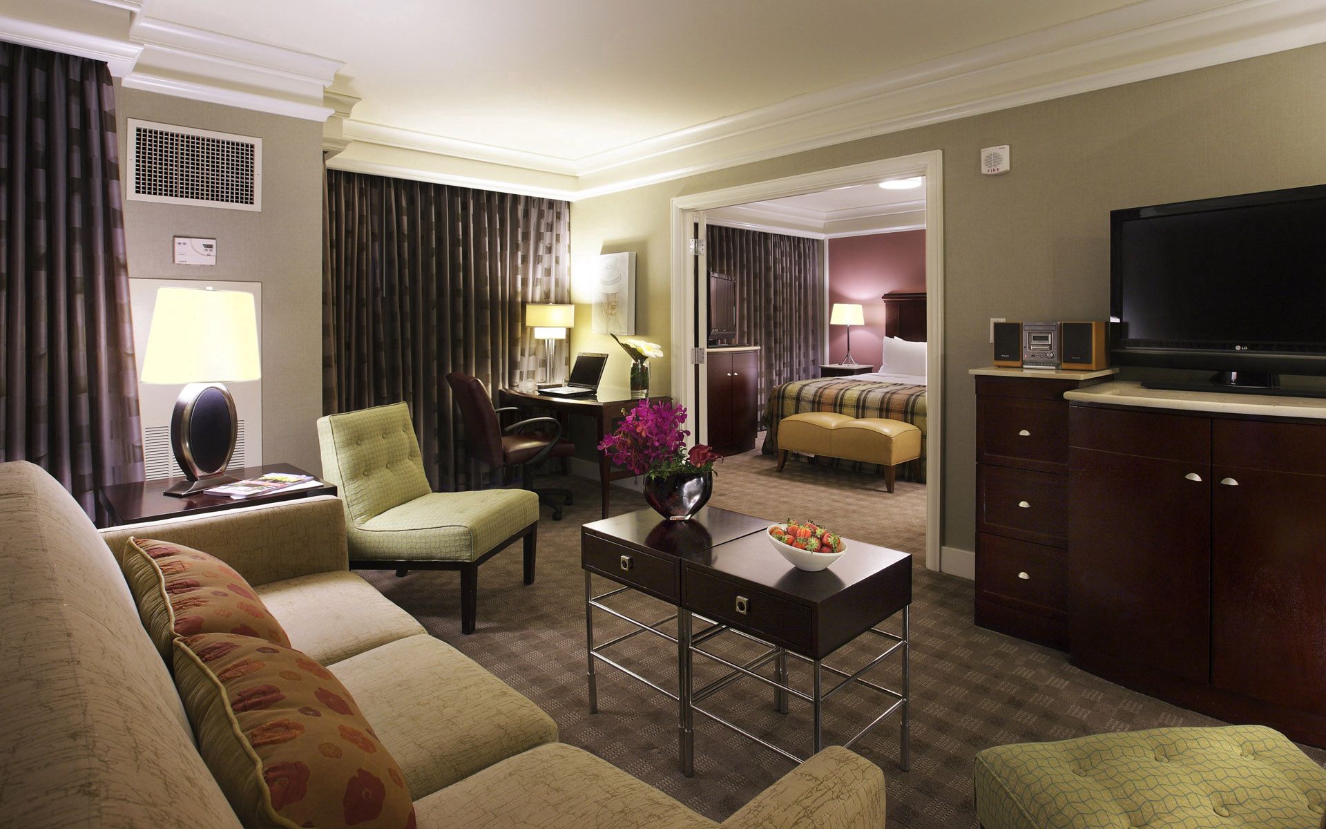 hotel, miscellanea, miscellaneous, furniture, modern, up to date, coziness, comfort, sleeping, bedroom