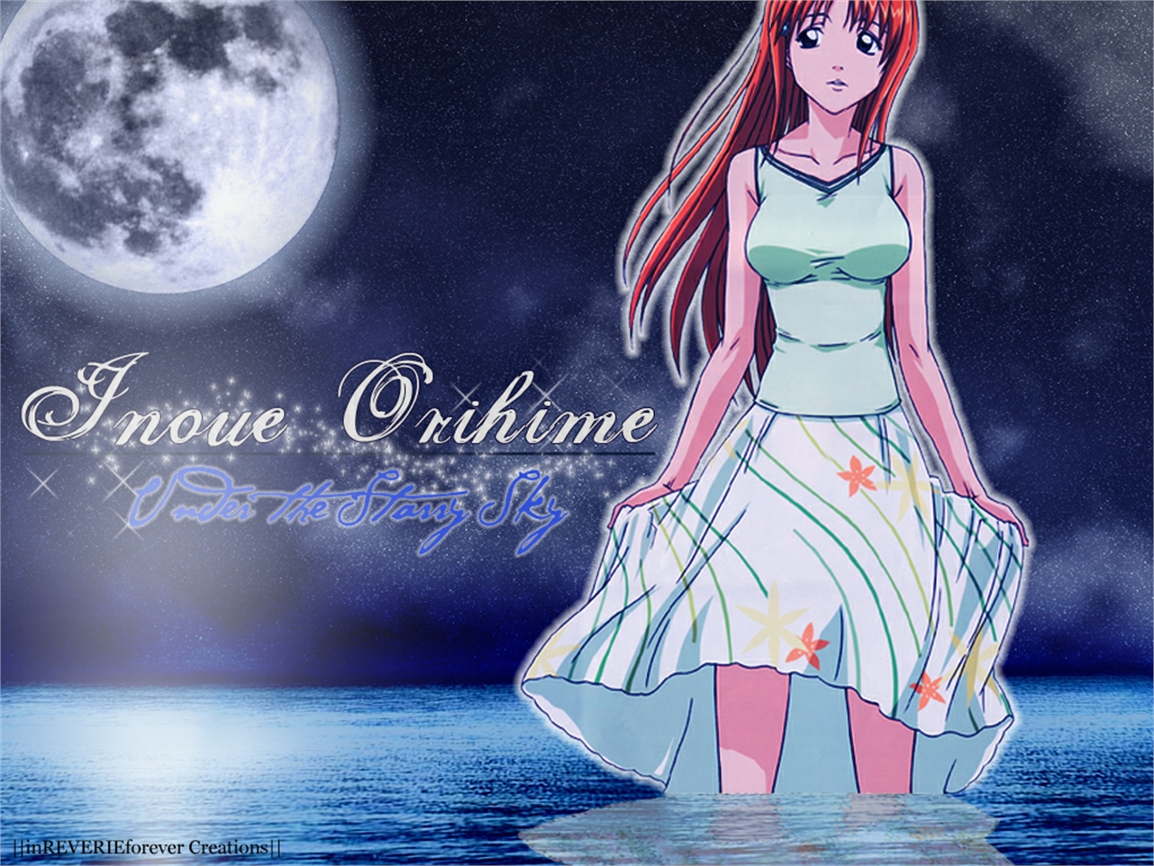 Handy-Wallpaper Bleach, Animes, Orihime Inoue kostenlos herunterladen.