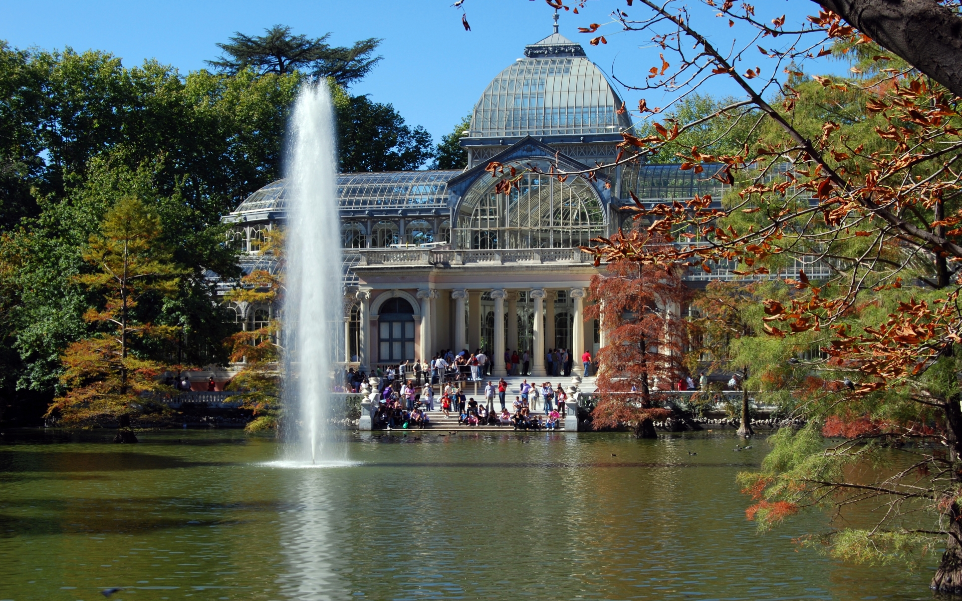 Descarga gratis la imagen Hecho Por El Hombre, Palacio De Cristal en el escritorio de tu PC