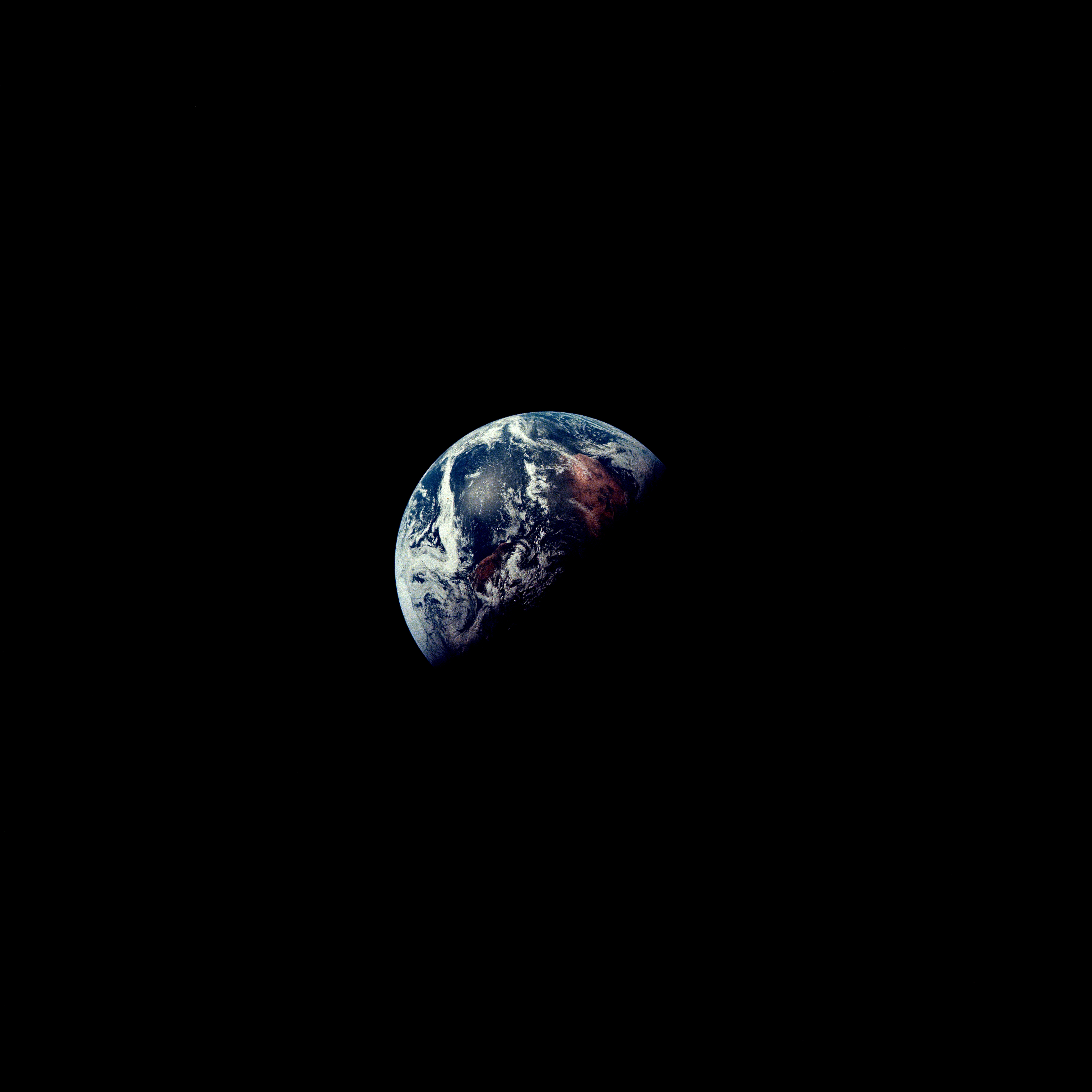 universe, earth, dark, planet, land, shadow Full HD