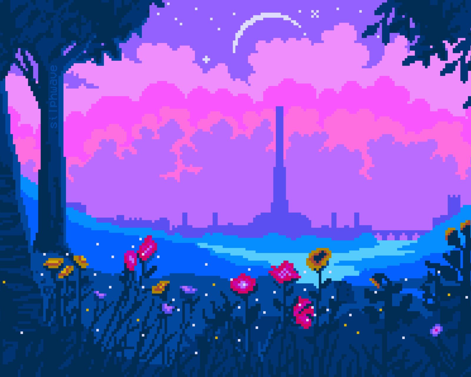 Скачати мобільні шпалери Художній, Pixel Art безкоштовно.