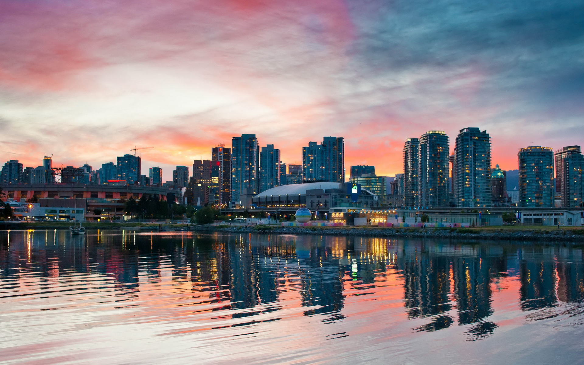 Laden Sie das Vancouver, Menschengemacht-Bild kostenlos auf Ihren PC-Desktop herunter