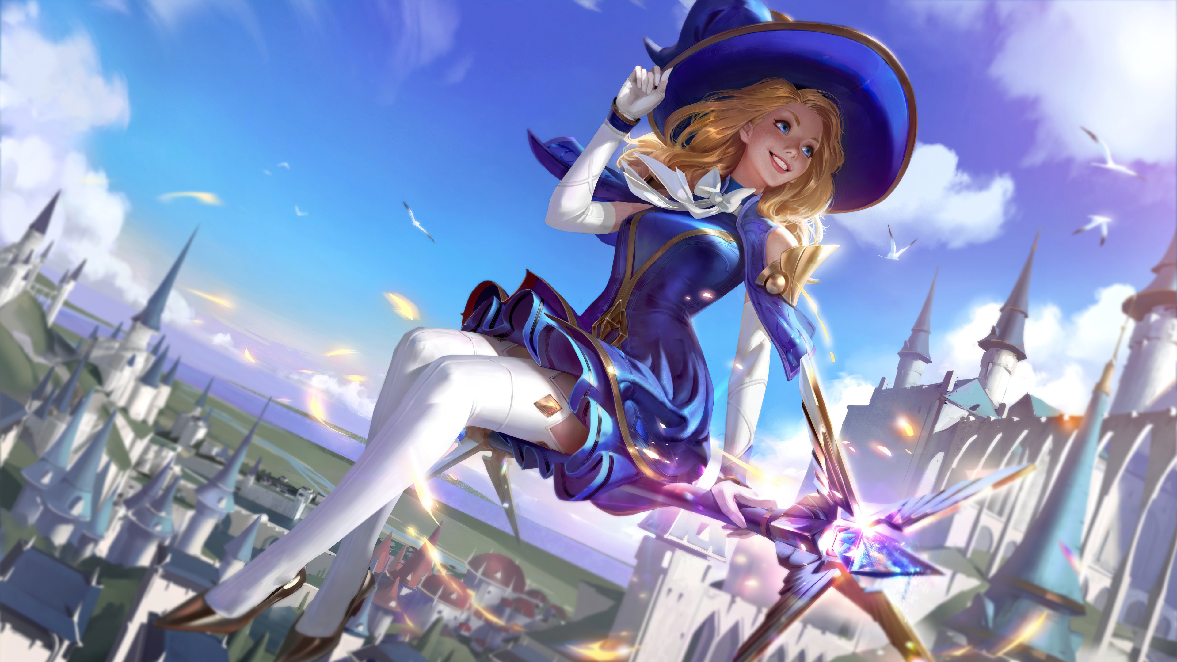 Download mobile wallpaper League Of Legends, Witch, Video Game, Lux (League Of Legends) for free.