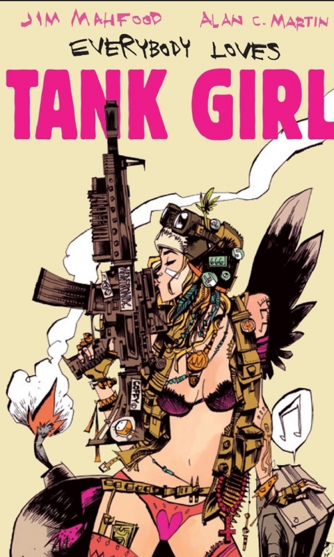 Download mobile wallpaper Comics, Tank Girl for free.