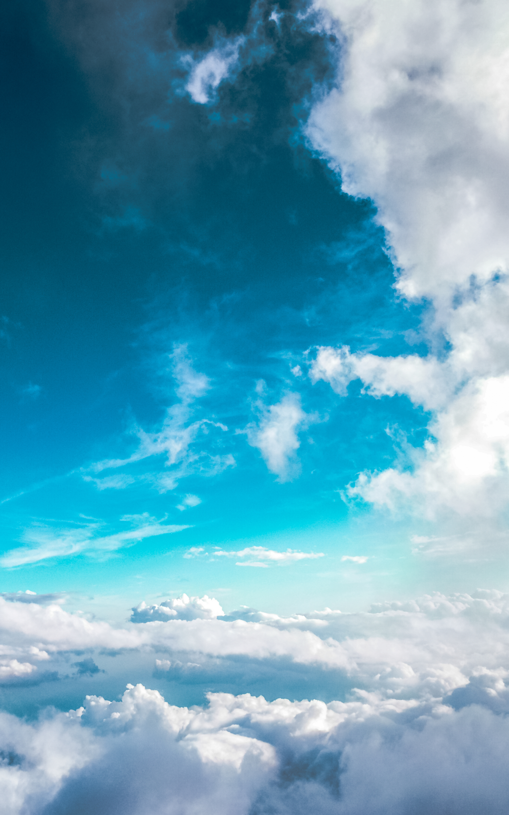 Handy-Wallpaper Natur, Wolke, Antenne, Himmel, Erde/natur, Luftbildfotografie kostenlos herunterladen.