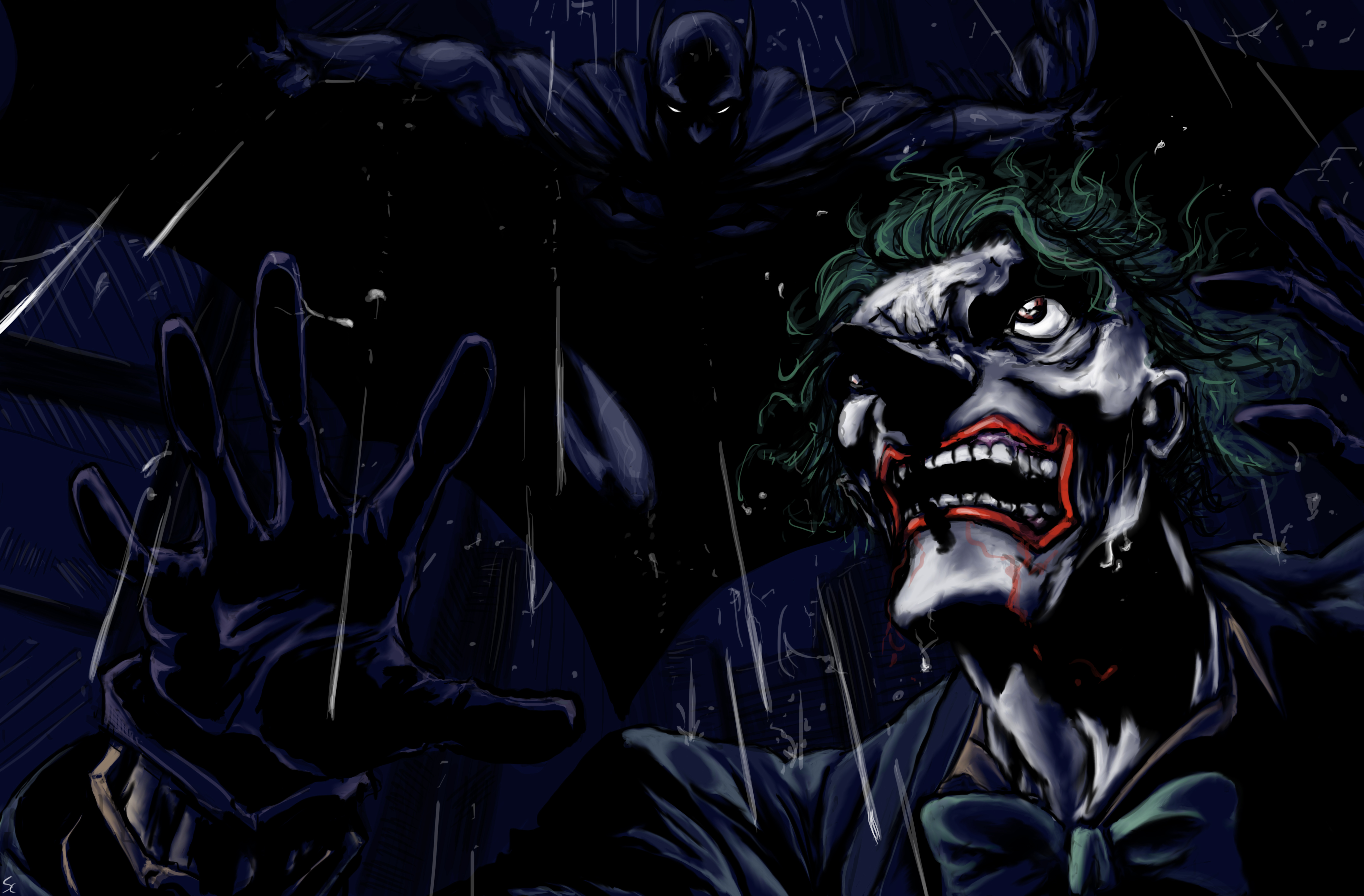 Laden Sie das Joker, Dunkel, Comics, The Batman, Dc Comics-Bild kostenlos auf Ihren PC-Desktop herunter