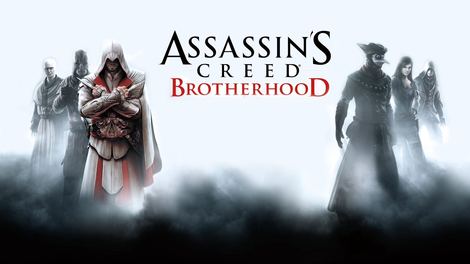 Descarga gratuita de fondo de pantalla para móvil de Assasin's Creed La Hermandad, Ezio (Assassin's Creed), Assassin's Creed, Videojuego.