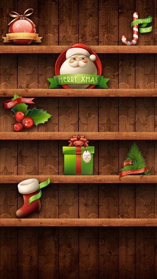 Download mobile wallpaper Christmas, Holiday, Gift, Santa, Merry Christmas, Bauble, Candy Cane, Christmas Socks for free.