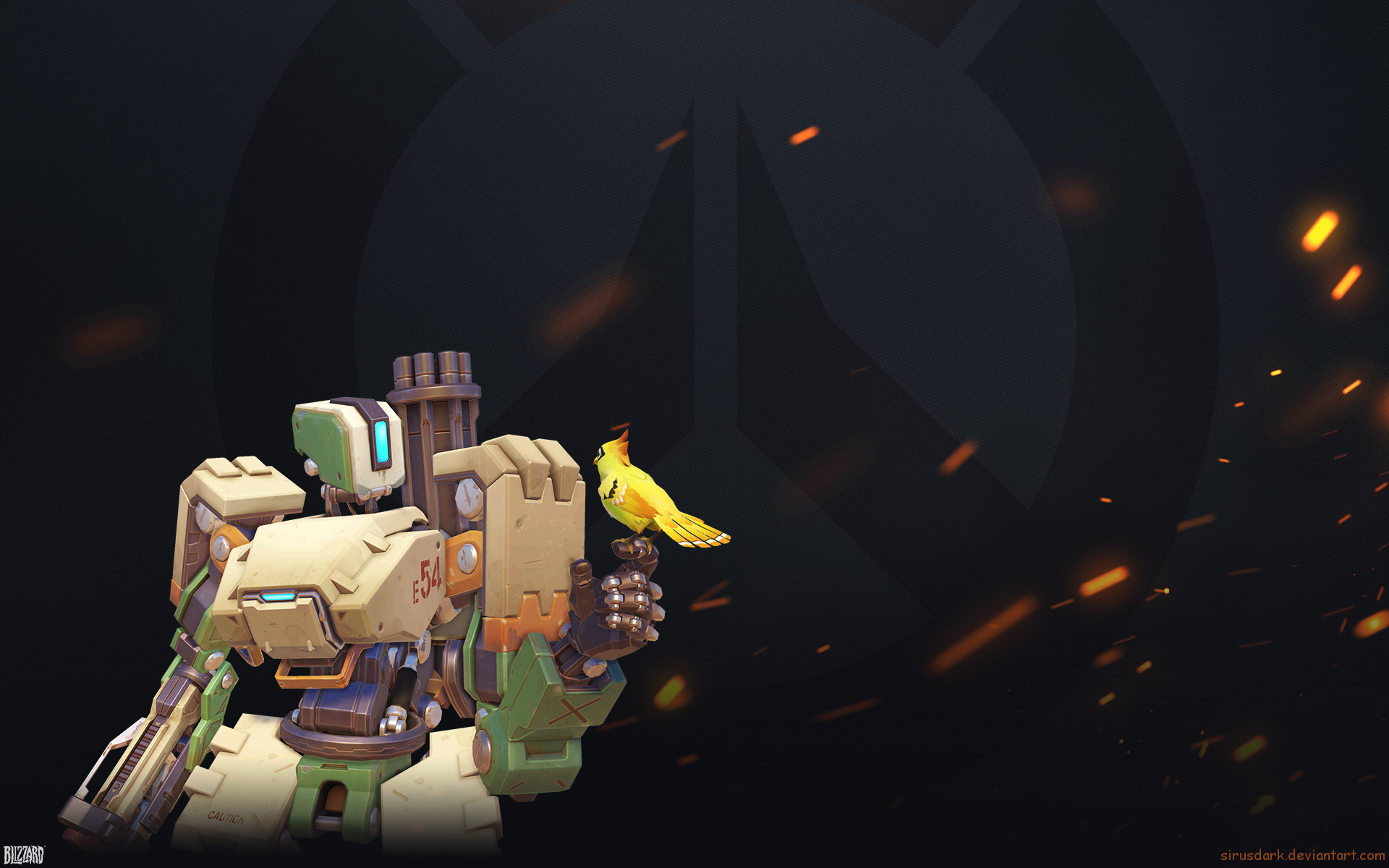 Free download wallpaper Overwatch, Video Game, Bastion (Overwatch) on your PC desktop