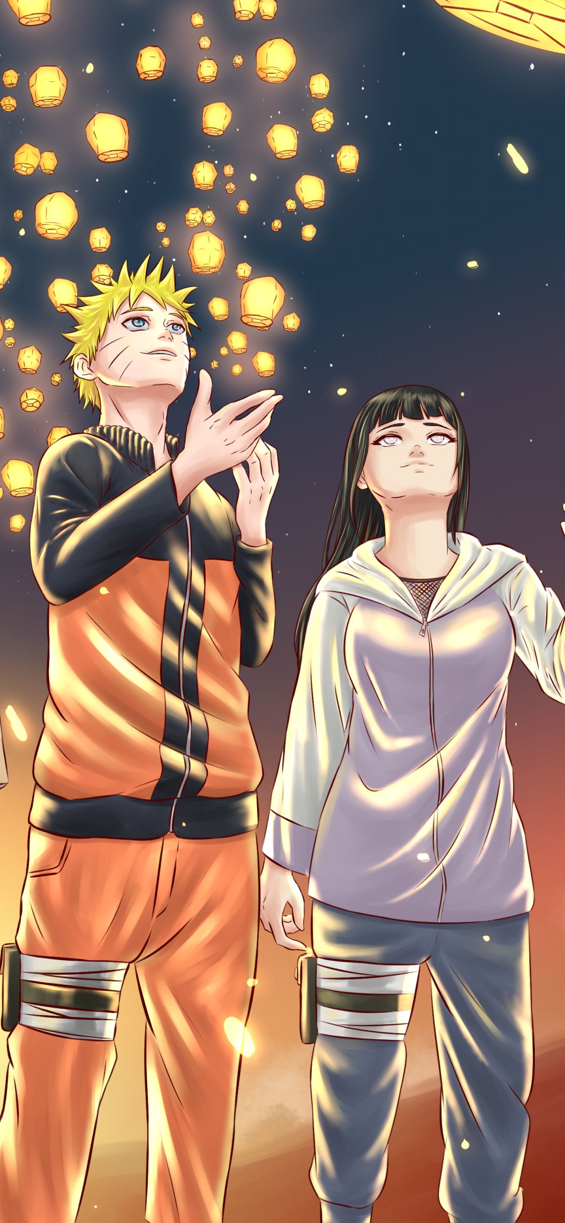 Download mobile wallpaper Anime, Naruto, Hinata Hyuga, Naruto Uzumaki for free.