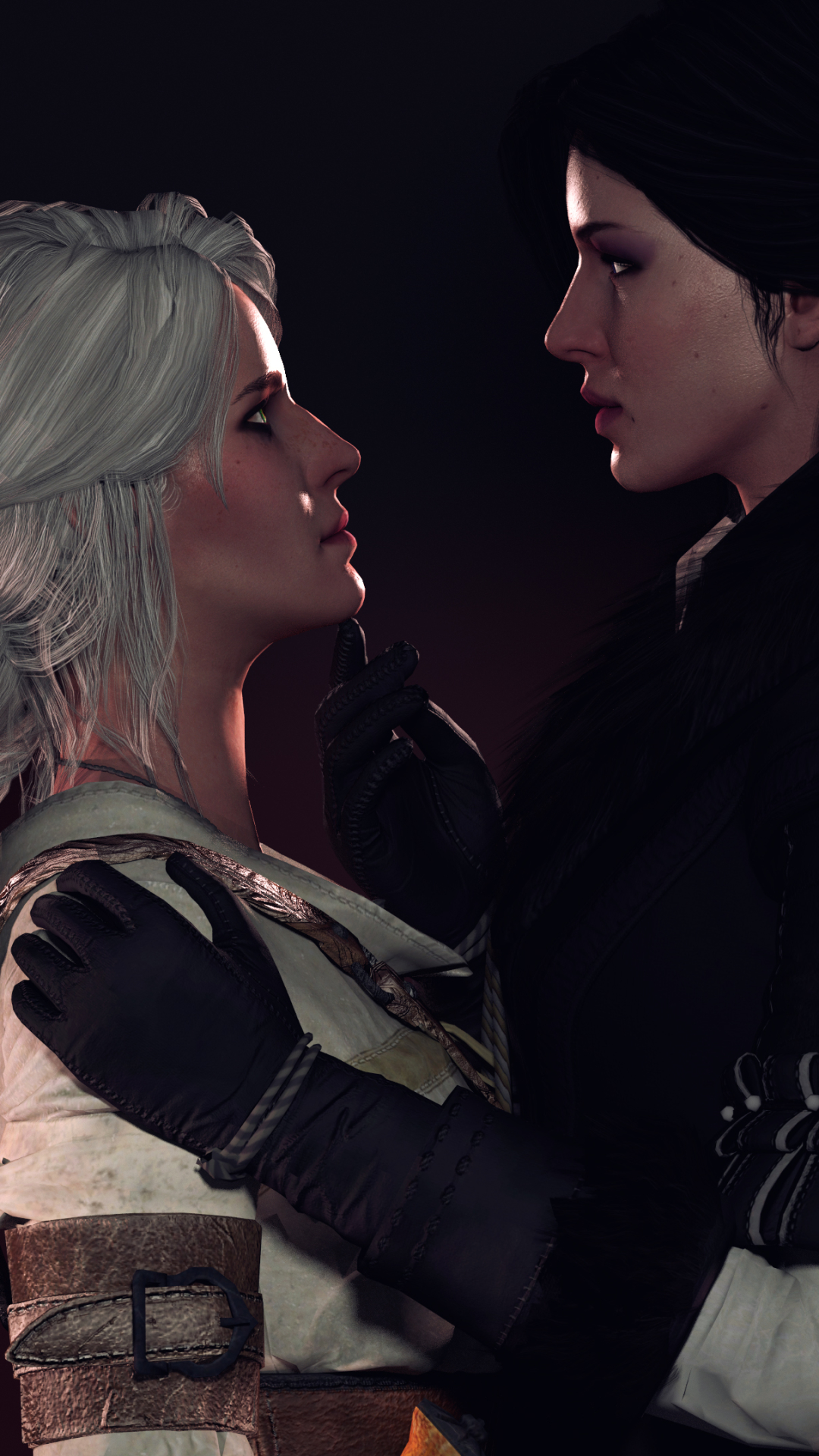 Download mobile wallpaper Video Game, The Witcher, The Witcher 3: Wild Hunt, Ciri (The Witcher), Yennefer Of Vengerberg for free.