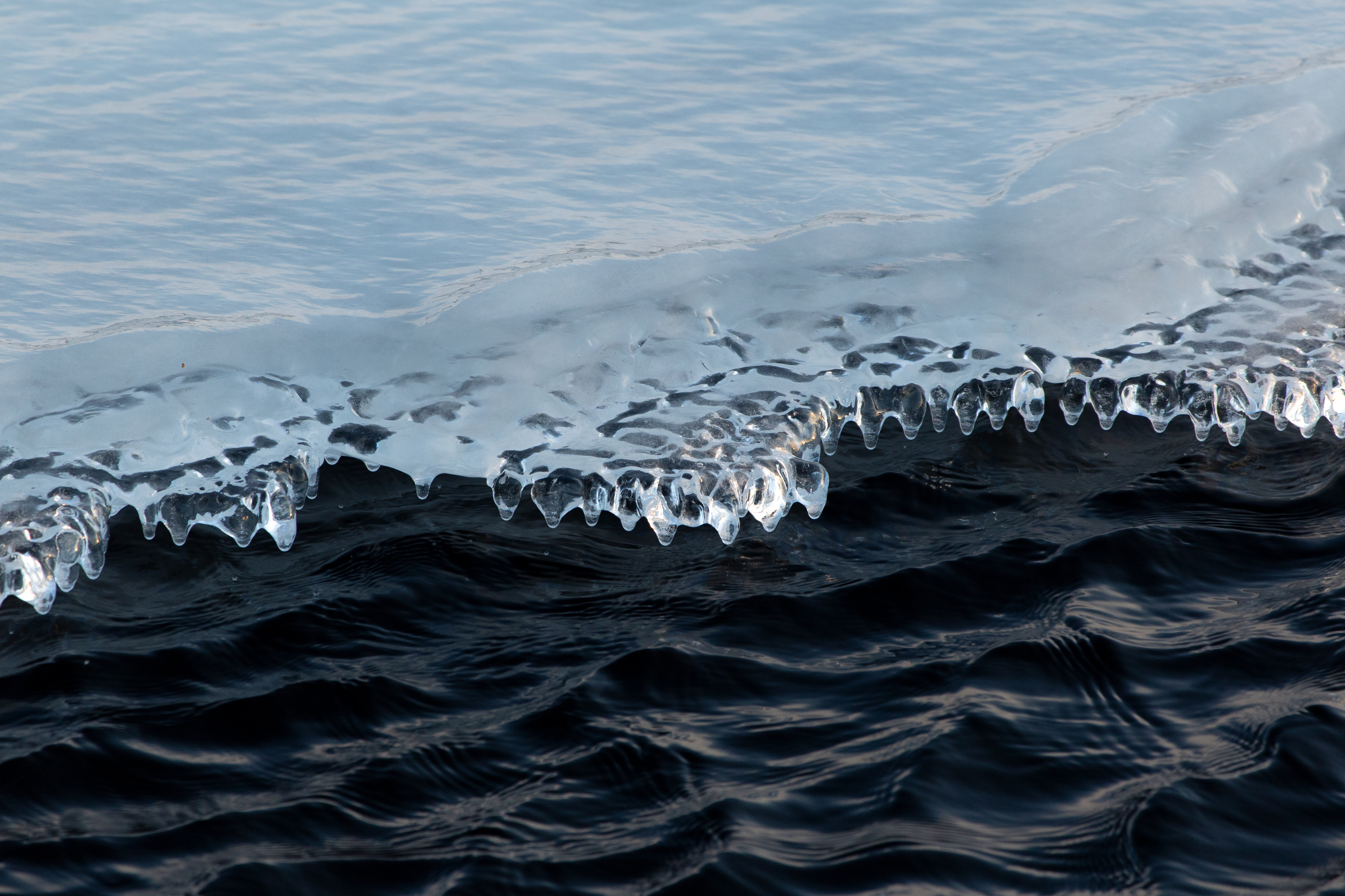 water, ice, waves, macro, ripples, ripple, ice floe