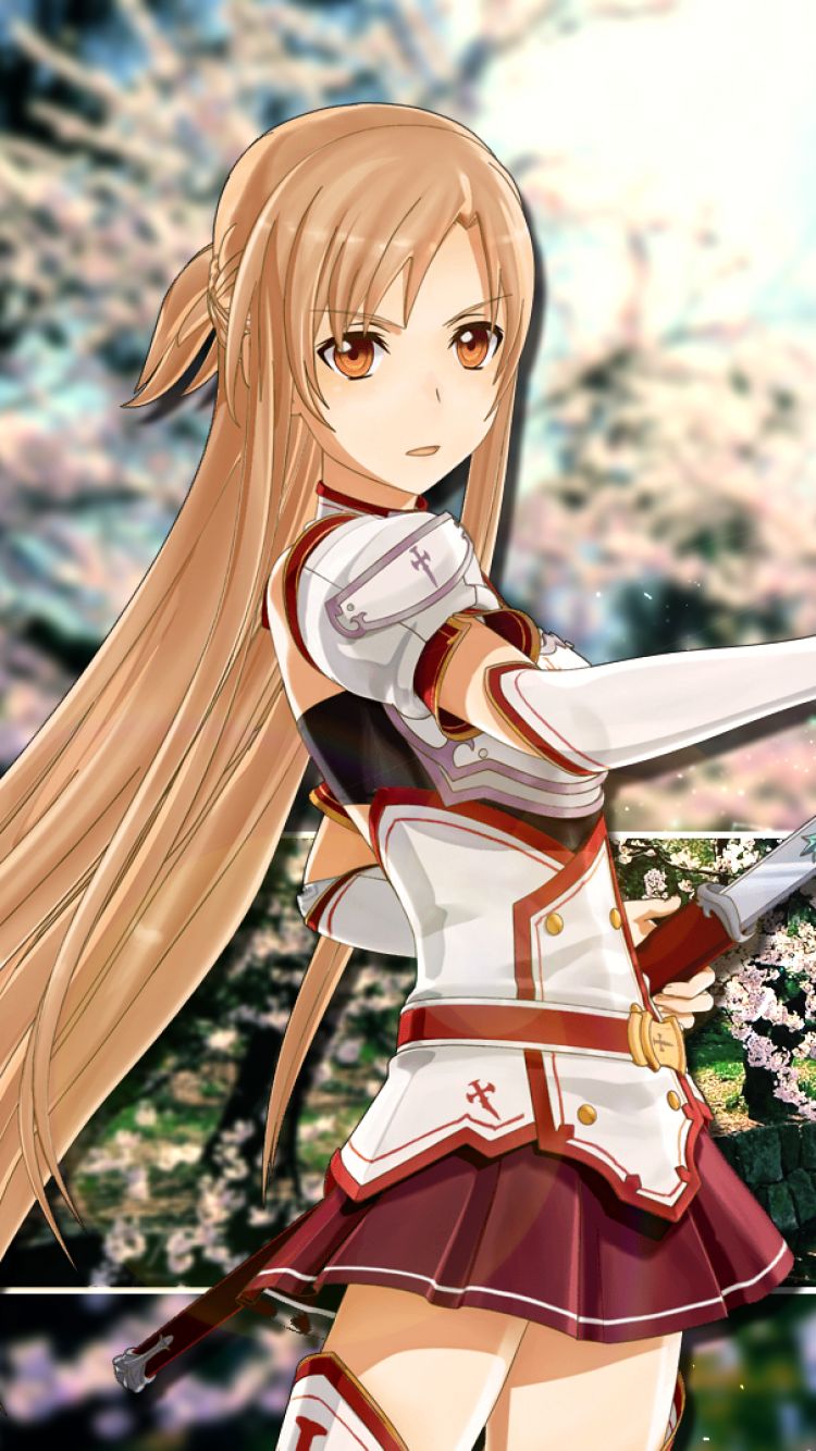 Descarga gratuita de fondo de pantalla para móvil de Sword Art Online, Espada, Animado, Asuna Yuuki, Aincrad (Arte De Espada En Línea).
