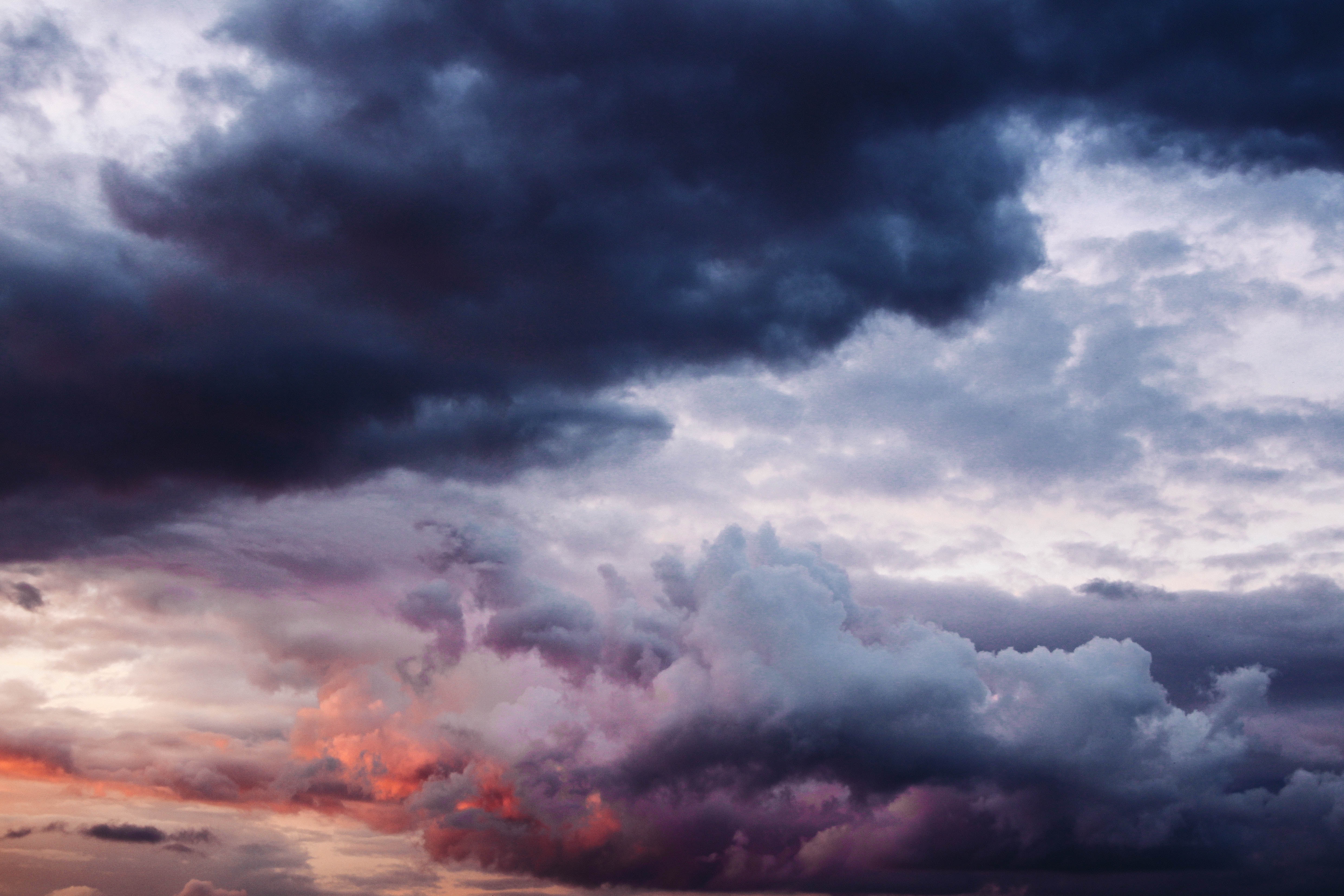 Download mobile wallpaper Clouds, Mainly Cloudy, Overcast, Sky, Nature for free.