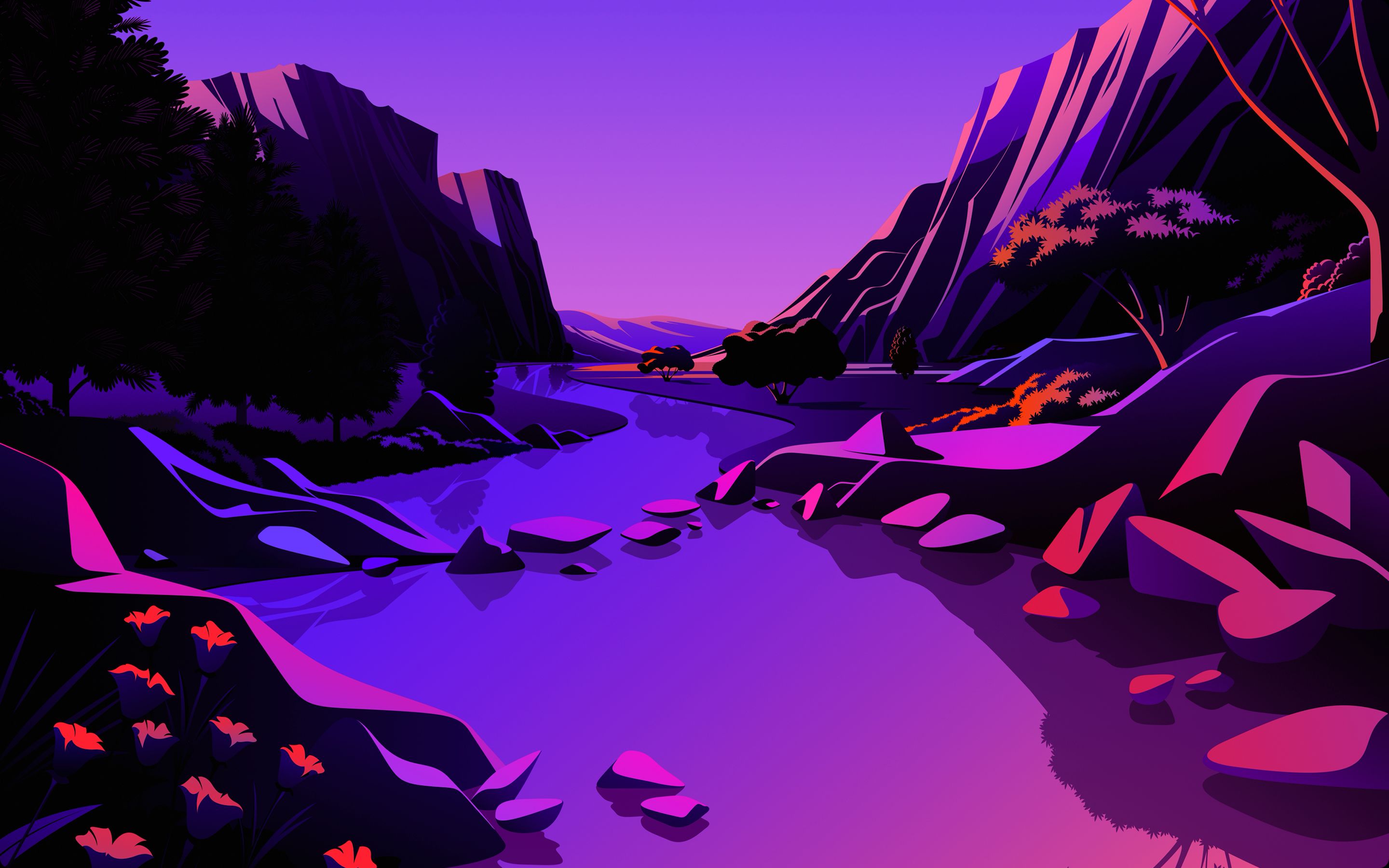 Free download wallpaper Landscape, Artistic on your PC desktop