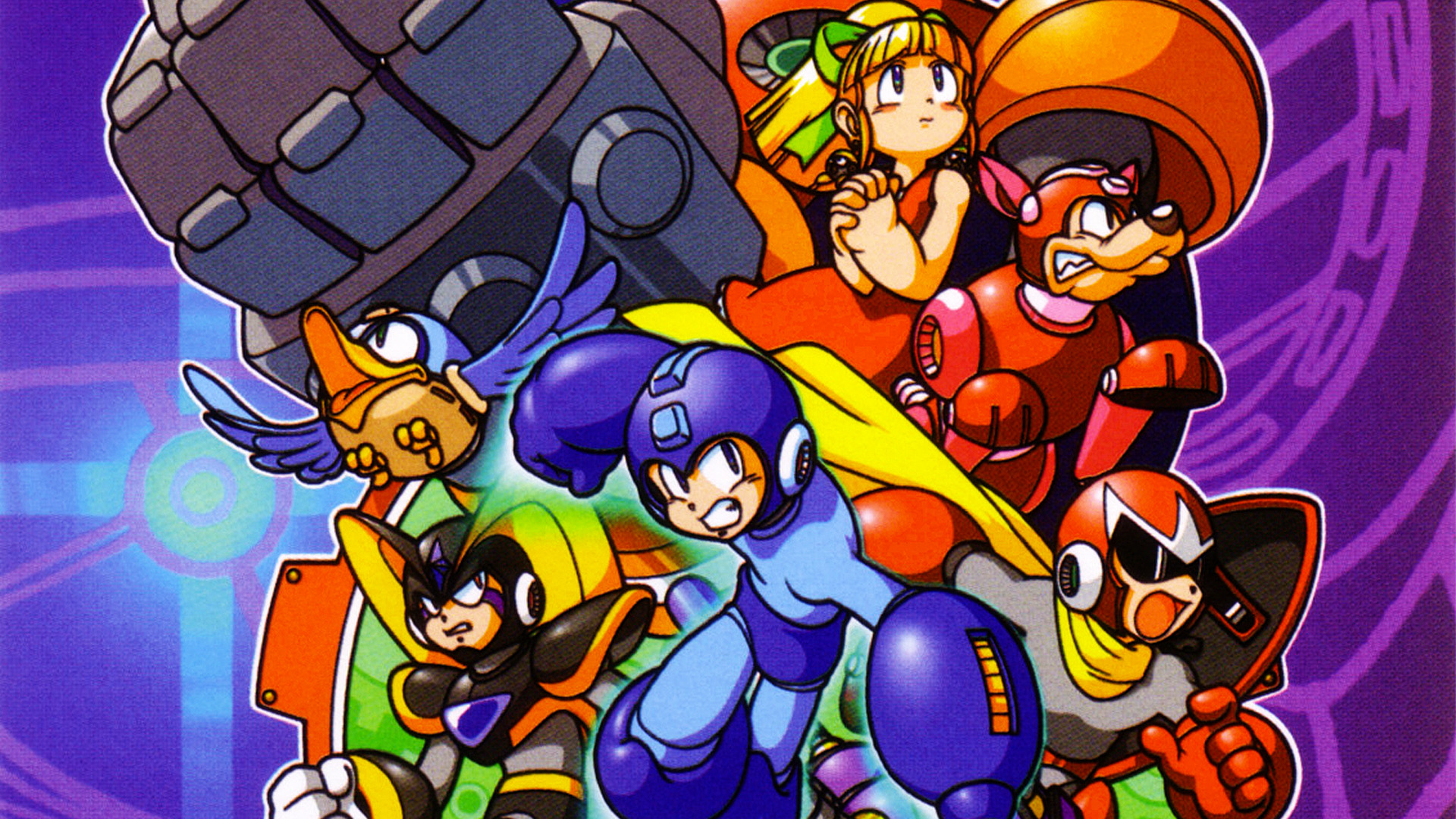 Завантажити шпалери Mega Man 2: The Power Fighters на телефон безкоштовно