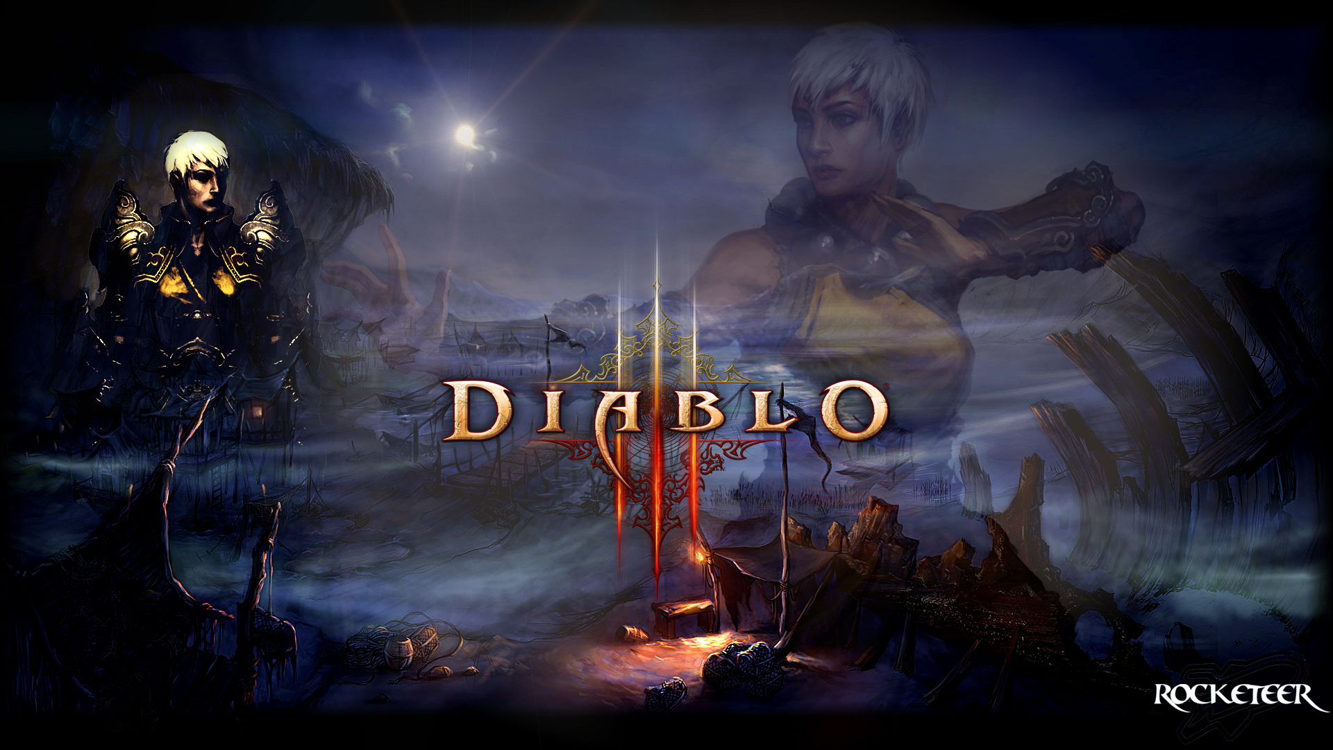 Download mobile wallpaper Diablo, Video Game, Diablo Iii, Monk (Diablo Iii) for free.
