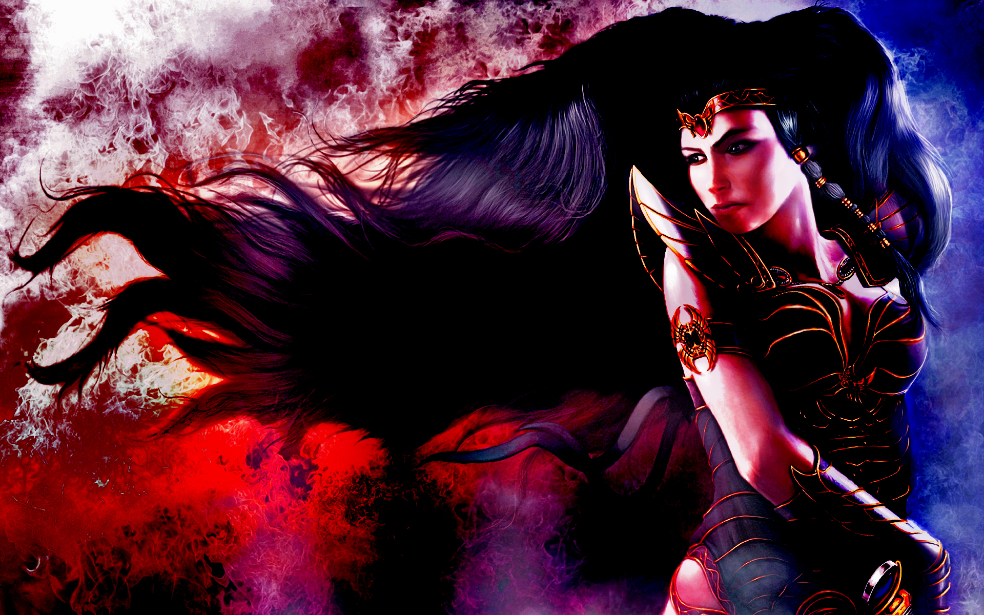 Free download wallpaper Fantasy, Women, Superhero on your PC desktop