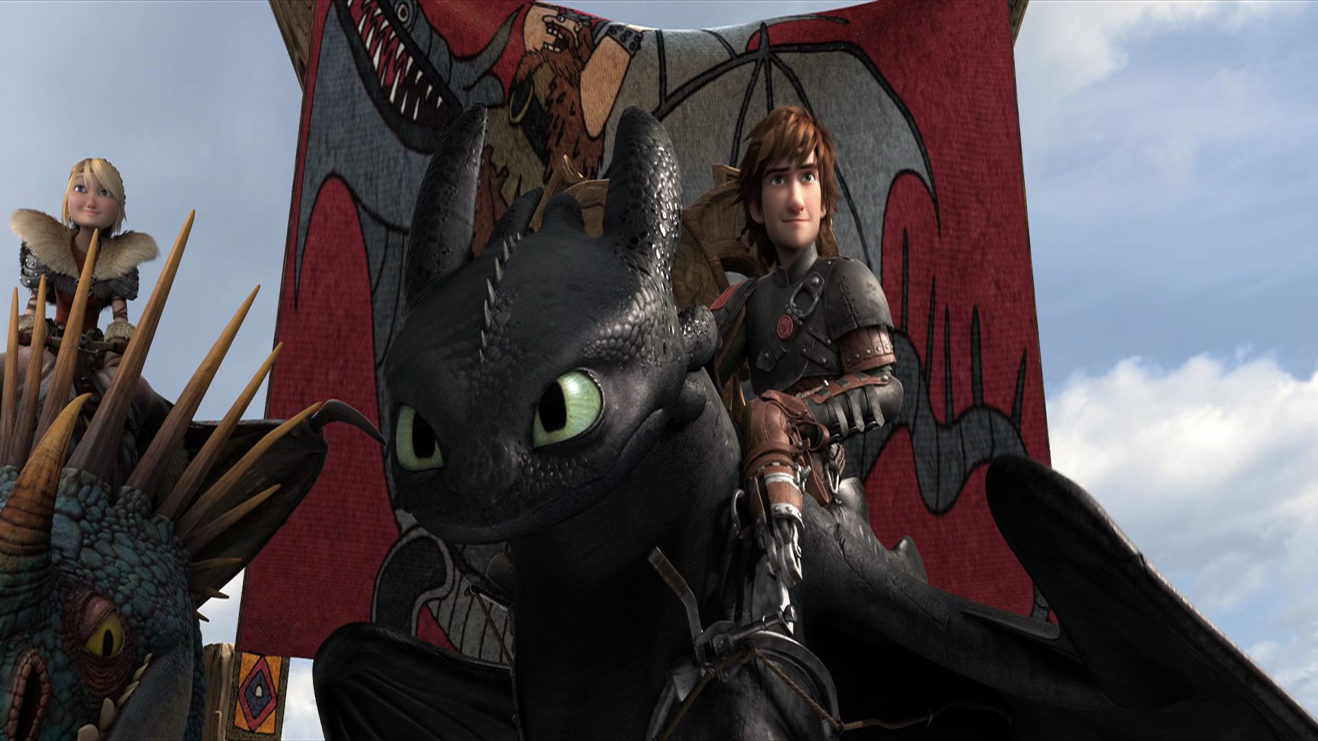 movie, how to train your dragon 2, astrid (how to train your dragon), hiccup (how to train your dragon), toothless (how to train your dragon), how to train your dragon
