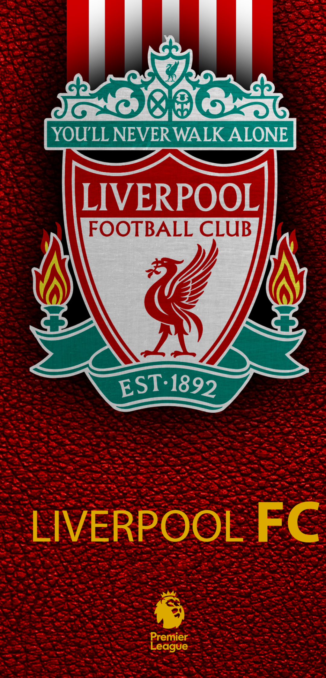 Handy-Wallpaper Sport, Fußball, Logo, Englisch, Fc Liverpool kostenlos herunterladen.