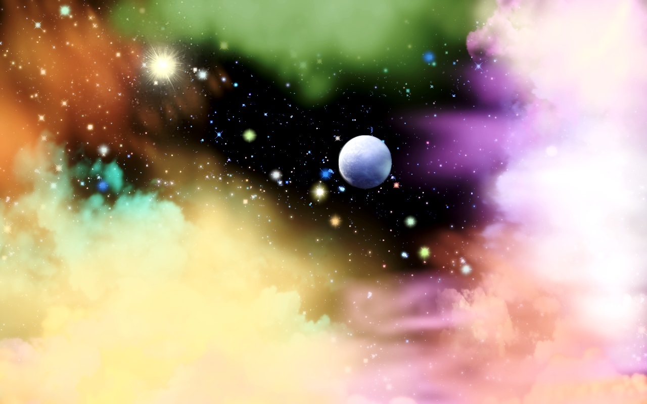 Free download wallpaper Stars, Nebula, Space, Artistic on your PC desktop