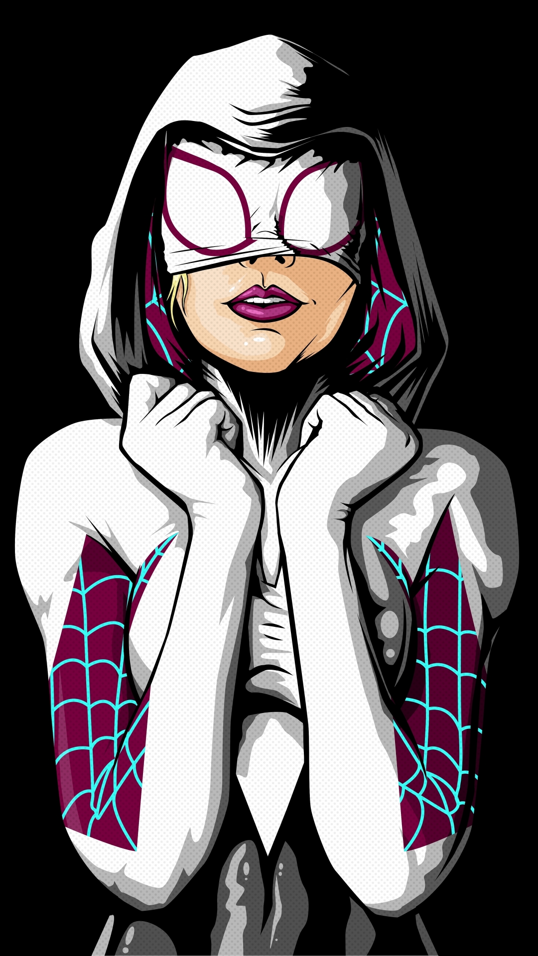 Handy-Wallpaper Comics, Spider Gwen kostenlos herunterladen.