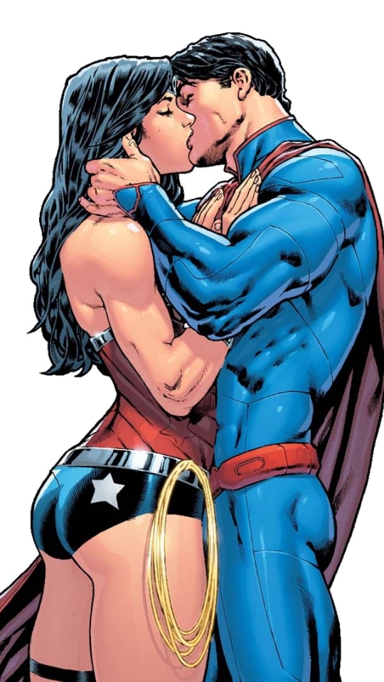 Download mobile wallpaper Superman, Comics, Superman/wonder Woman for free.