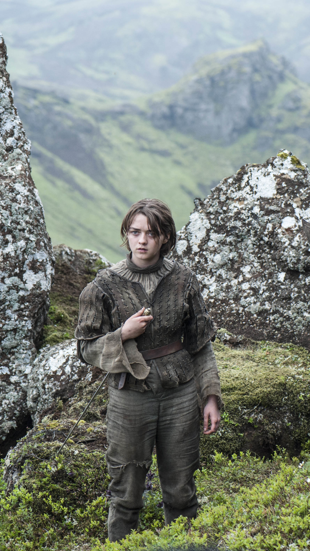 Handy-Wallpaper Fernsehserien, Game Of Thrones: Das Lied Von Eis Und Feuer, Maisie Williams, Arya Stark kostenlos herunterladen.