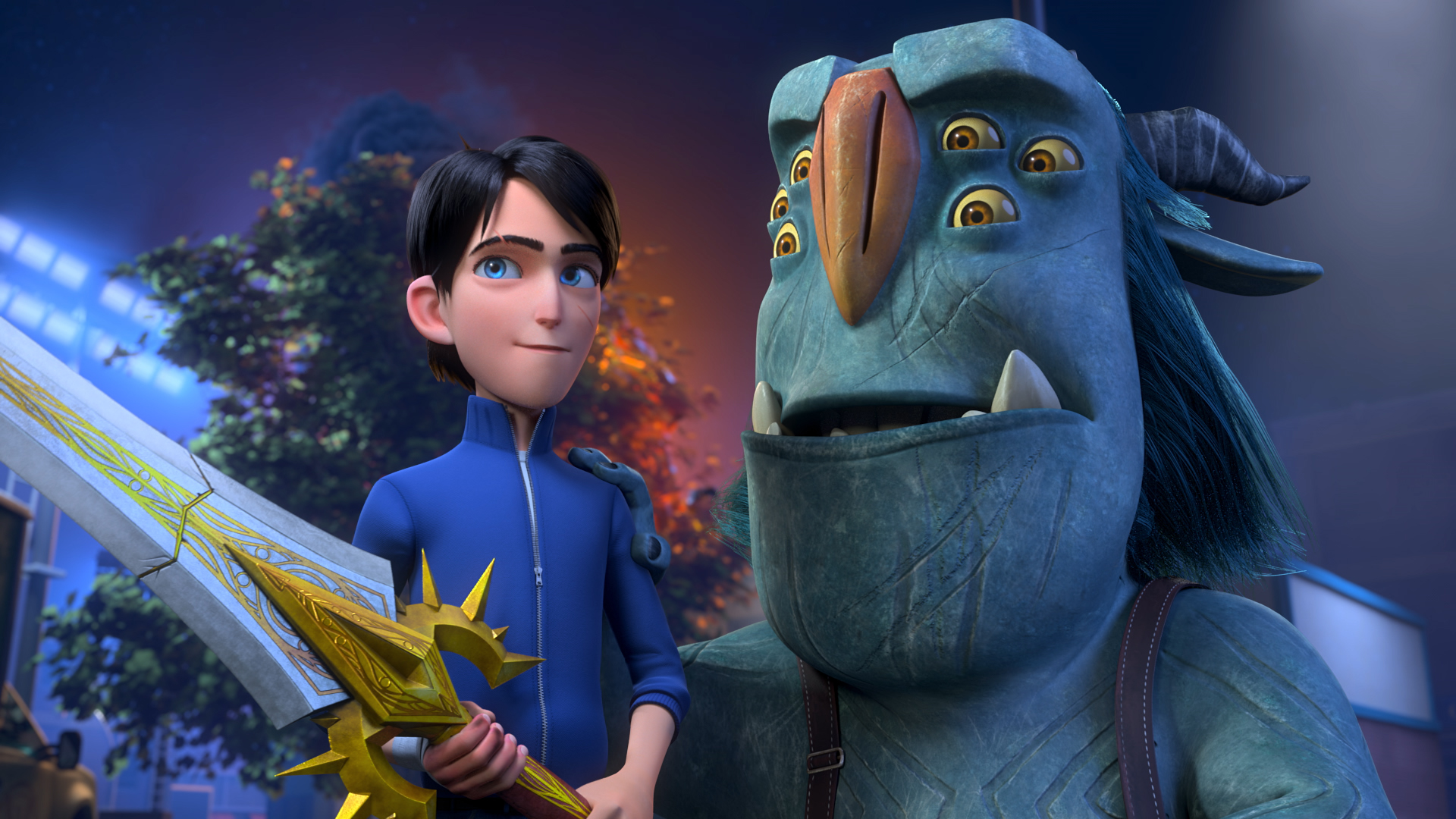 1034459 descargar fondo de pantalla películas, trollhunters: el despertar de los titanes: protectores de pantalla e imágenes gratis