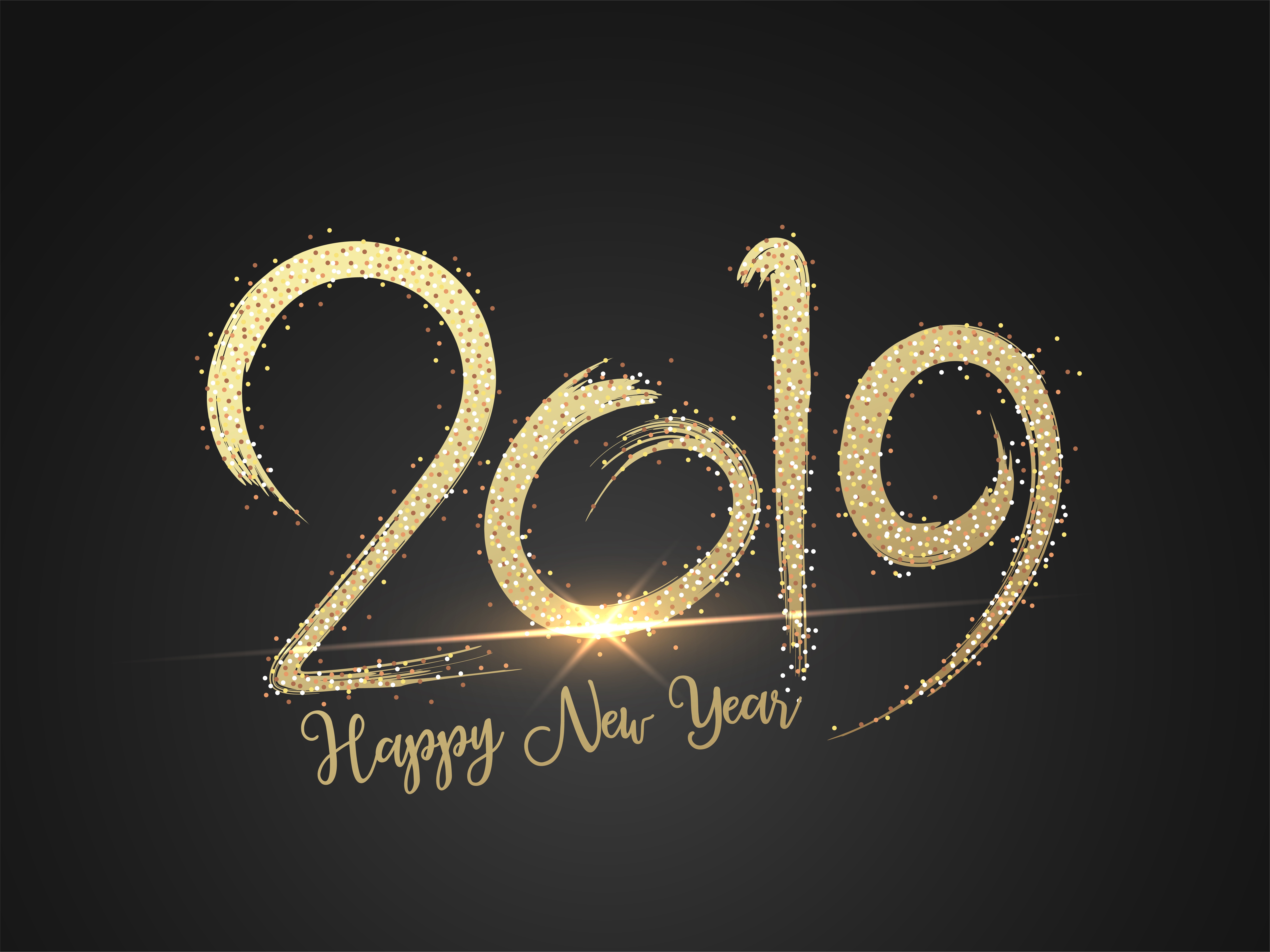 Téléchargez gratuitement l'image Vacances, Bonne Année, Nouvel An 2019 sur le bureau de votre PC