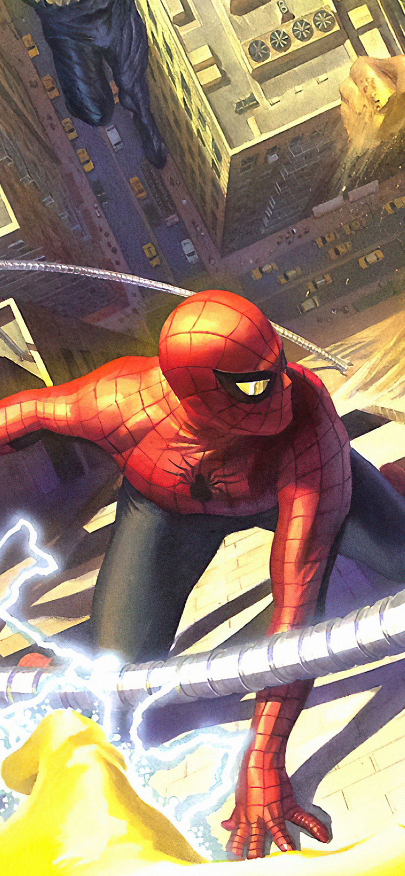 Handy-Wallpaper Comics, Spider Man, Peter Parker kostenlos herunterladen.