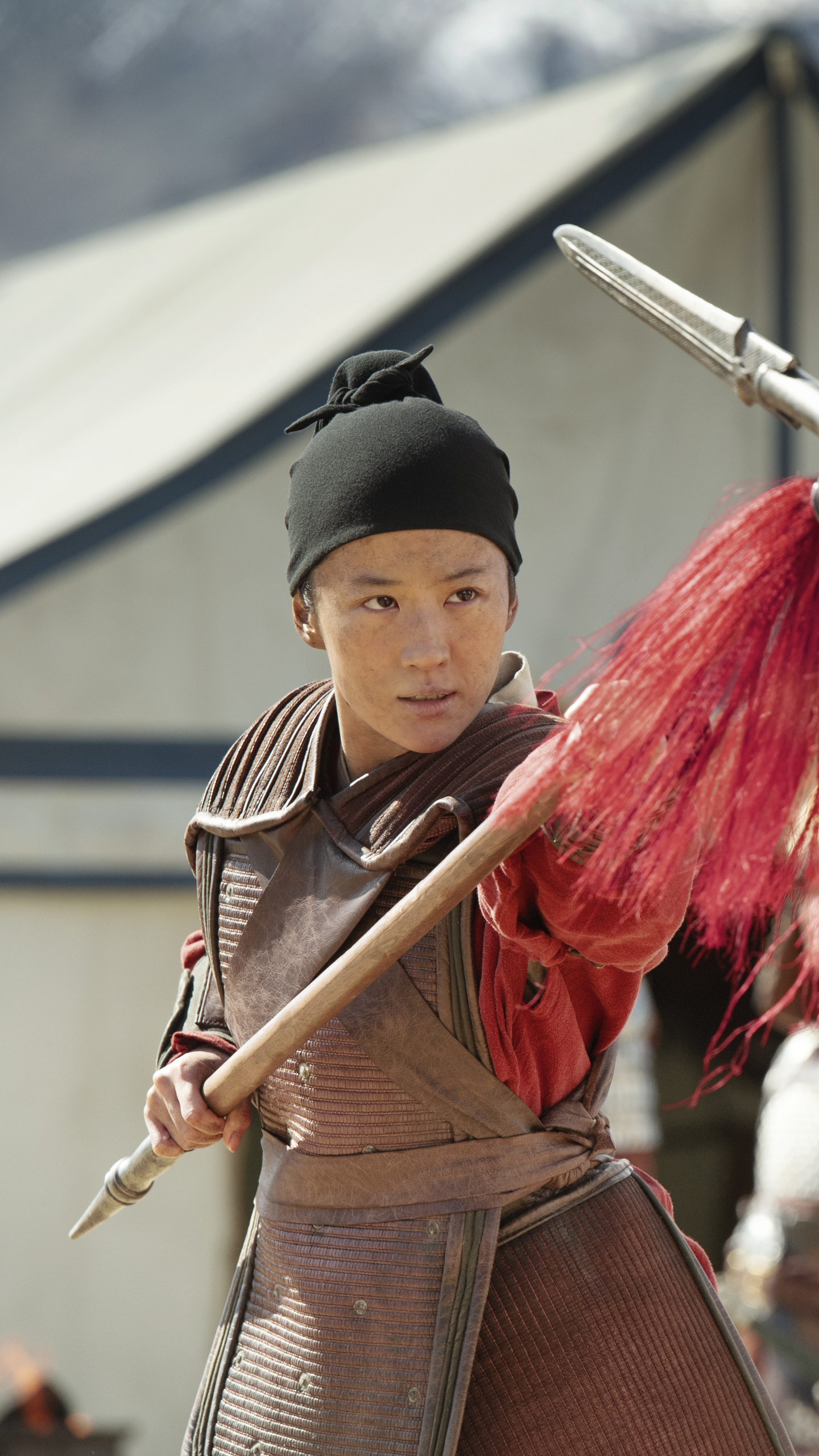 Download mobile wallpaper Movie, Liu Yifei, Mulan (2020), Hua Mulan for free.