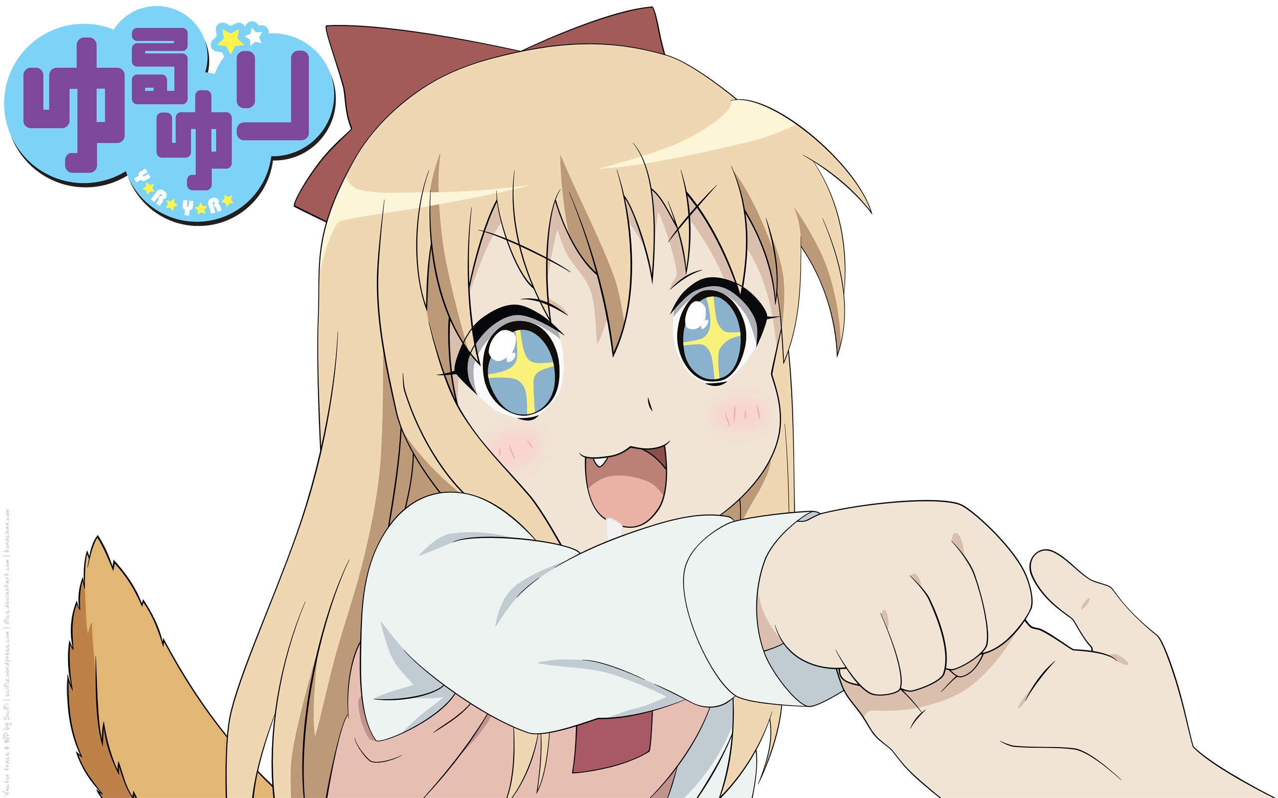 758962 Hintergrundbild herunterladen animes, yuru yuri, kyōko toshinō - Bildschirmschoner und Bilder kostenlos