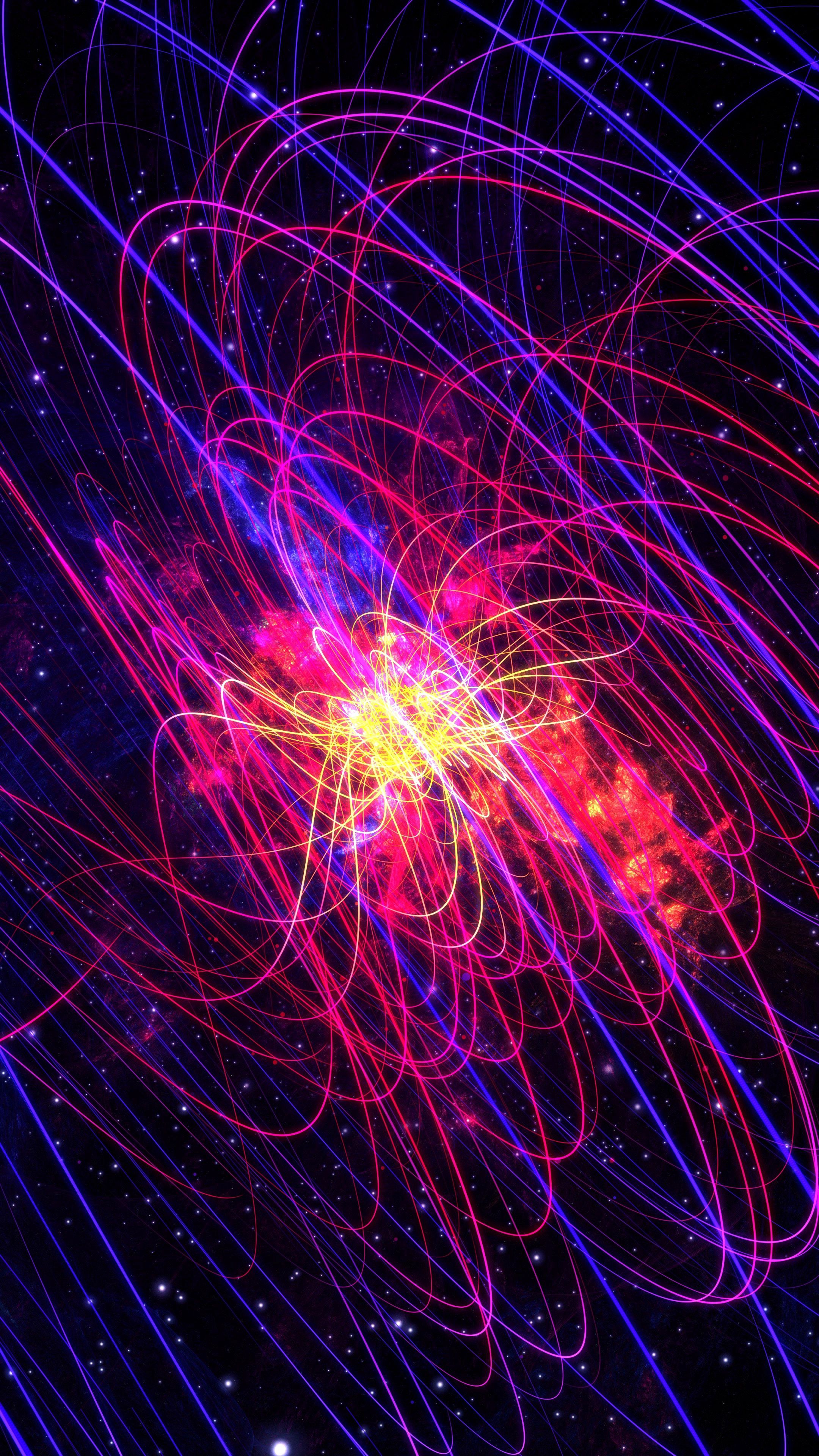 universe, effect, particle, lines, abstract, divorces, glow