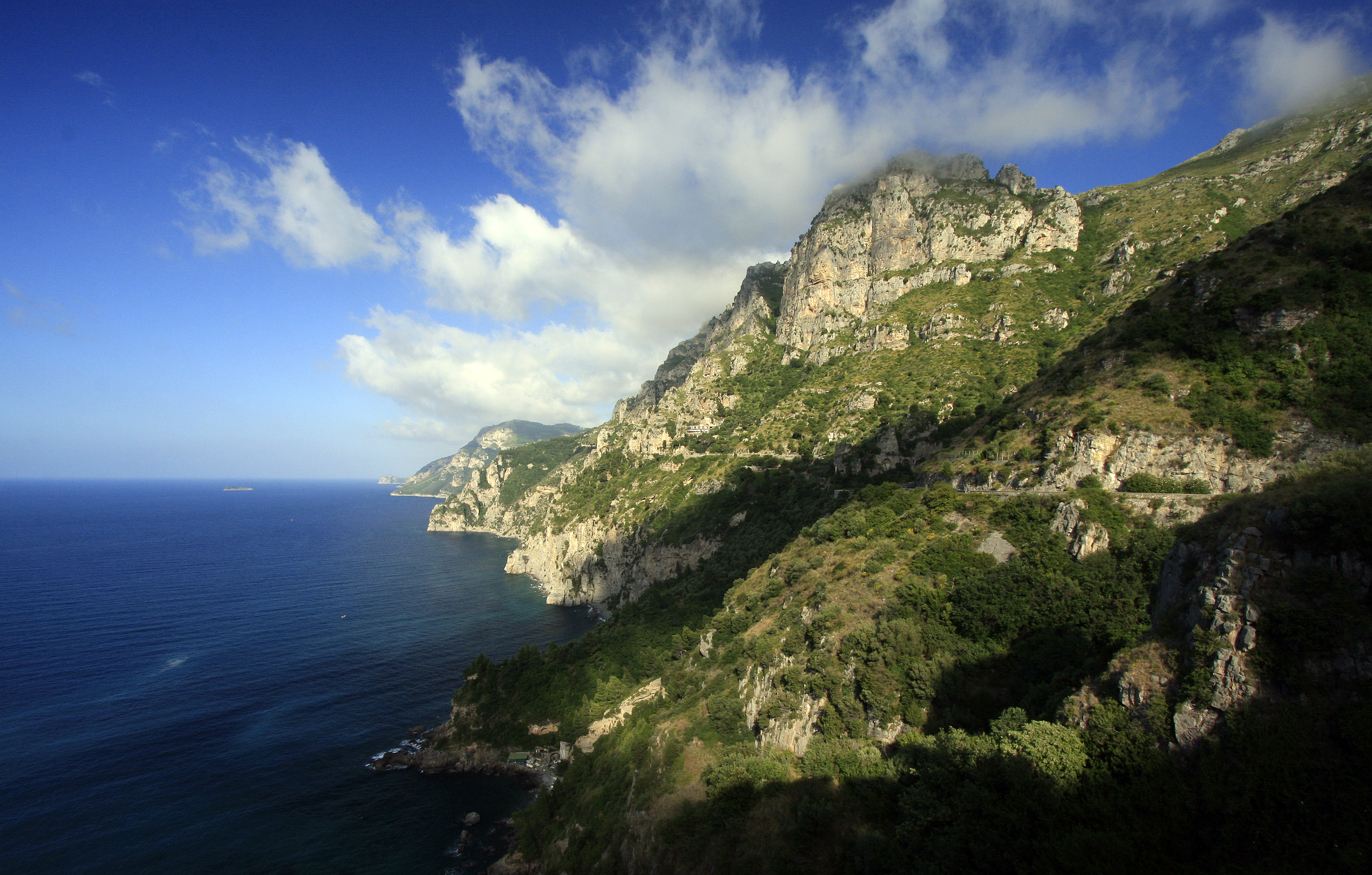 Download mobile wallpaper Sea, Italy, Shore, Earth, Coastline, Amalfi for free.