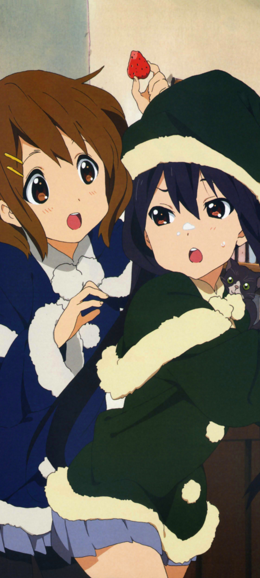 Download mobile wallpaper Anime, K On!, Azusa Nakano, Yui Hirasawa for free.