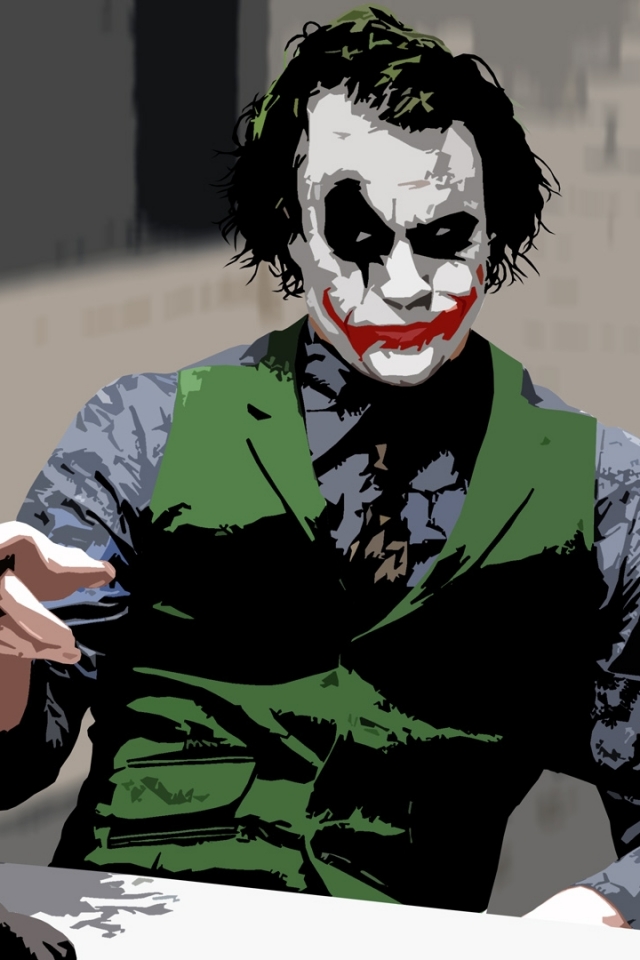 Handy-Wallpaper Batman, Joker, Filme, The Dark Knight kostenlos herunterladen.