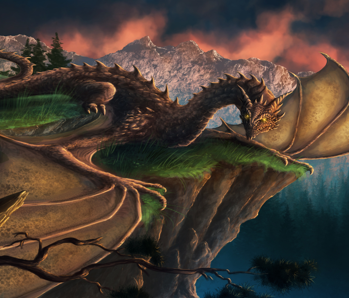 Download mobile wallpaper Fantasy, Dragon for free.