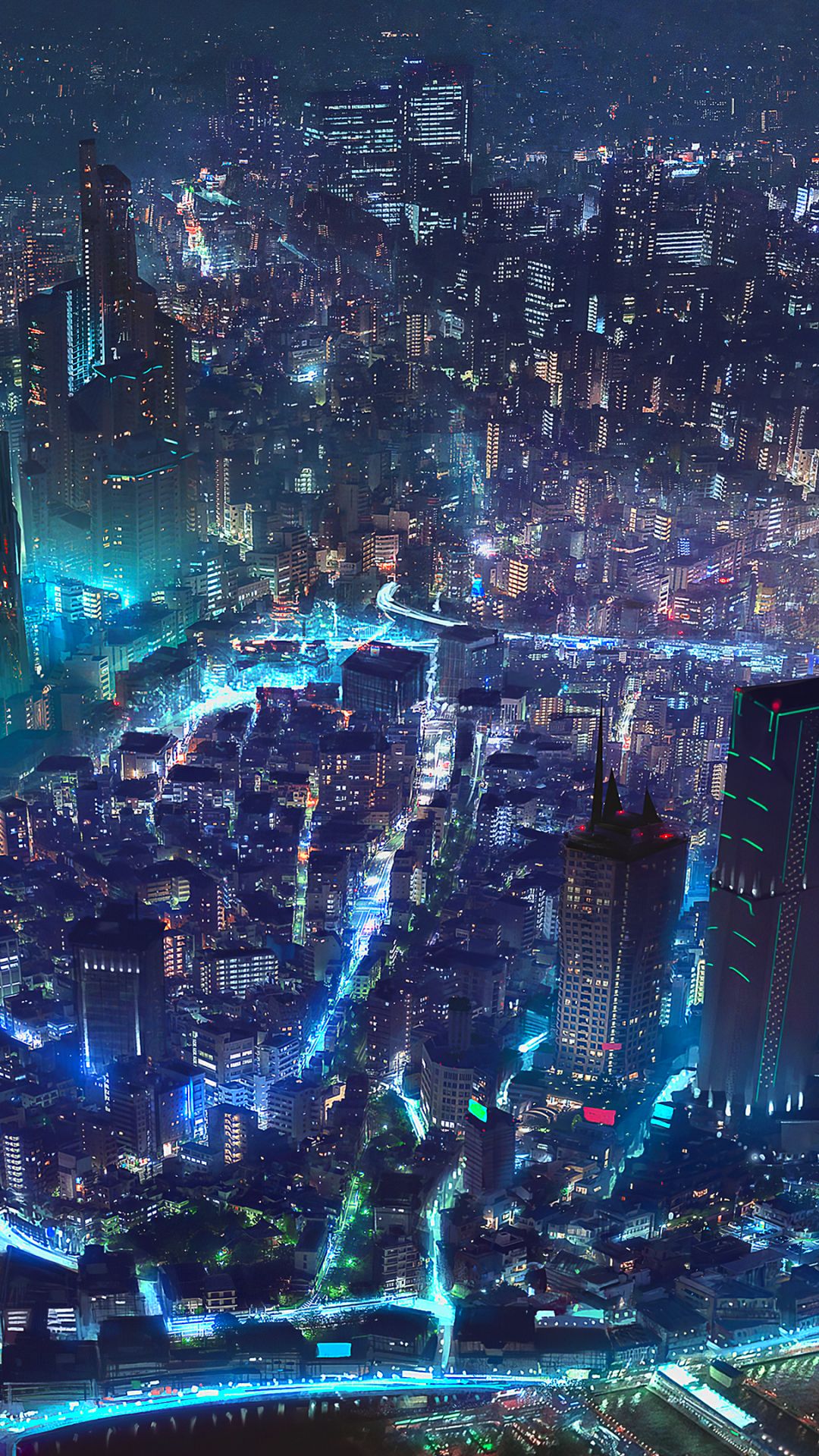 Download mobile wallpaper City, Sci Fi for free.