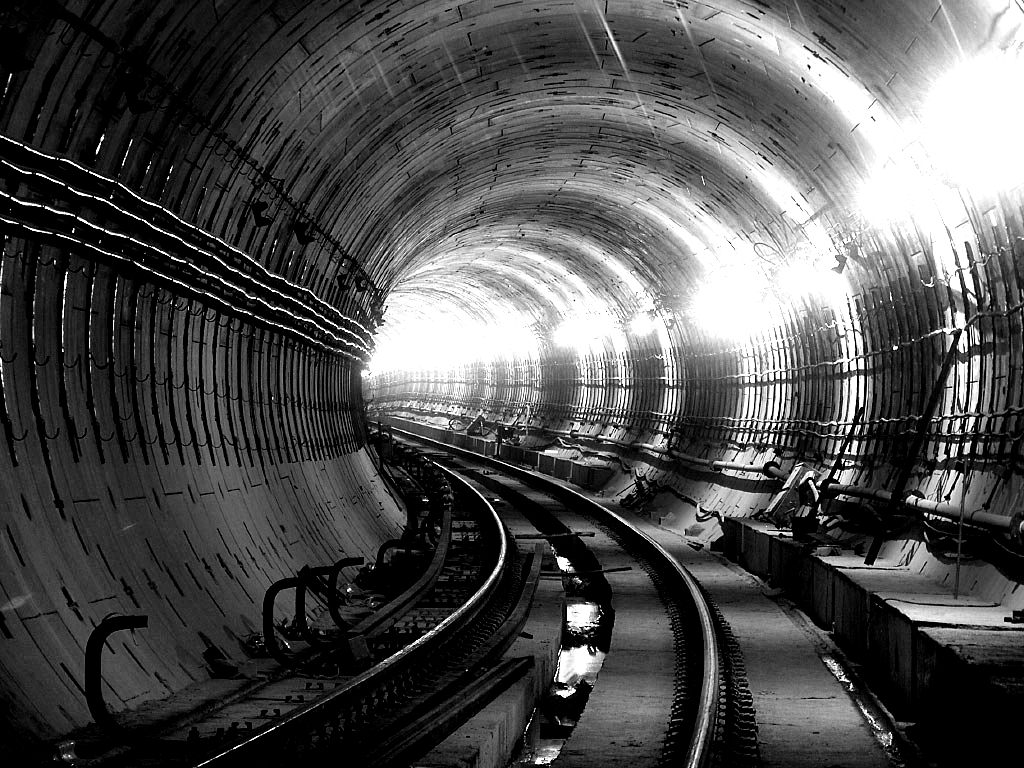 tunnel, man made, train