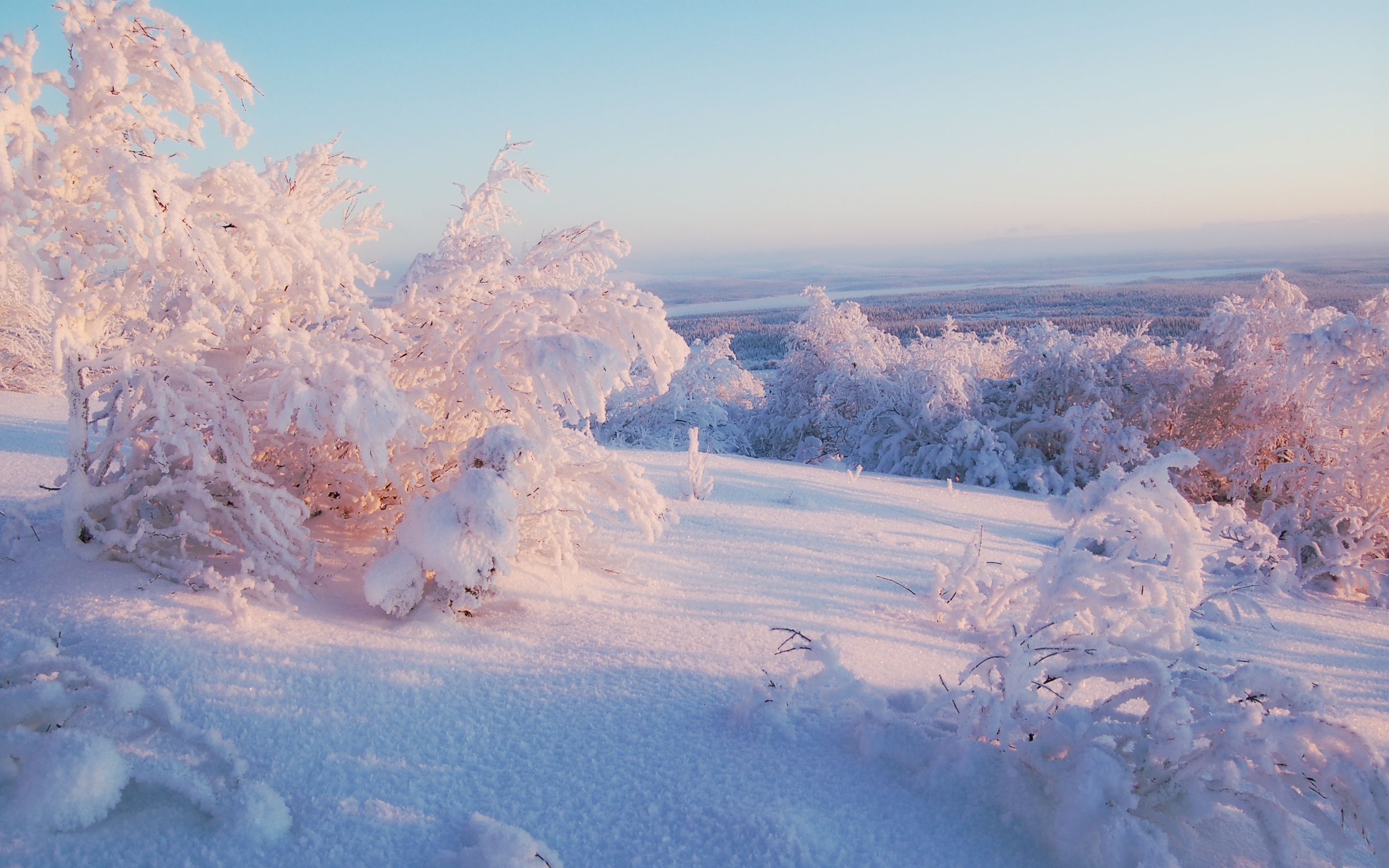 Free download wallpaper Winter, Nature, Snow, Landscape on your PC desktop