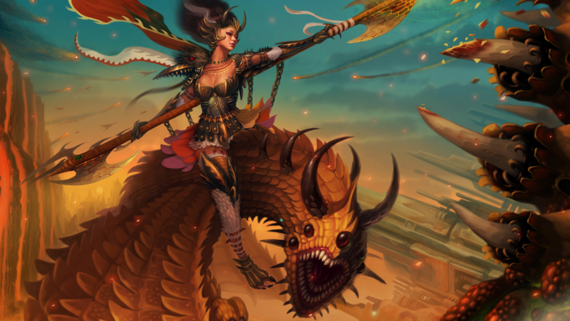 Download mobile wallpaper Fantasy, Women Warrior for free.