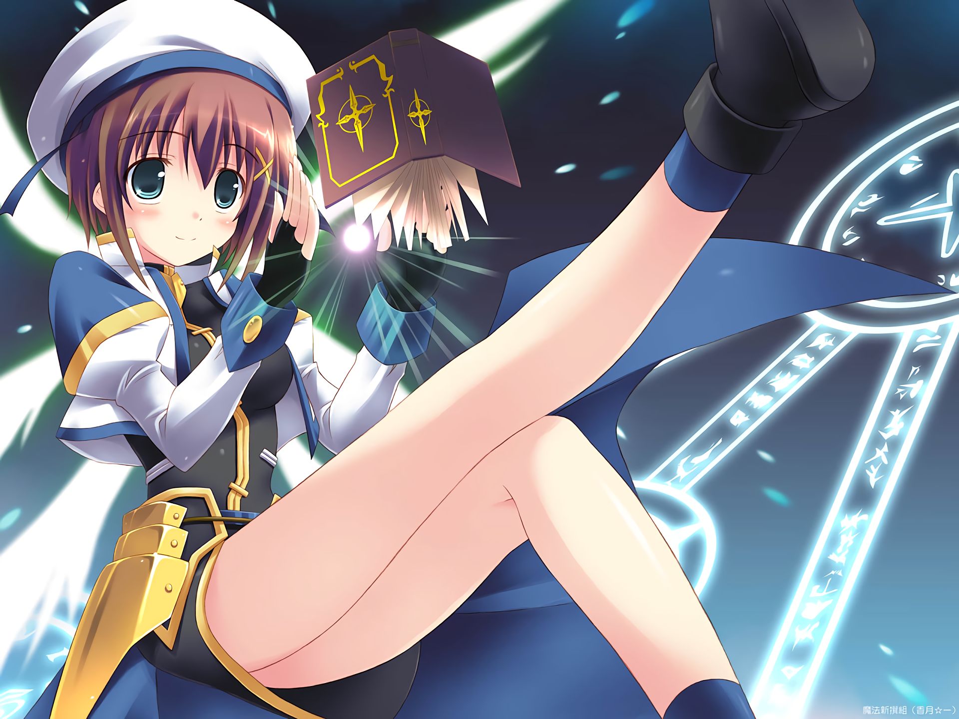 Magical Girl Lyrical Nanoha  1366x768 Wallpapers