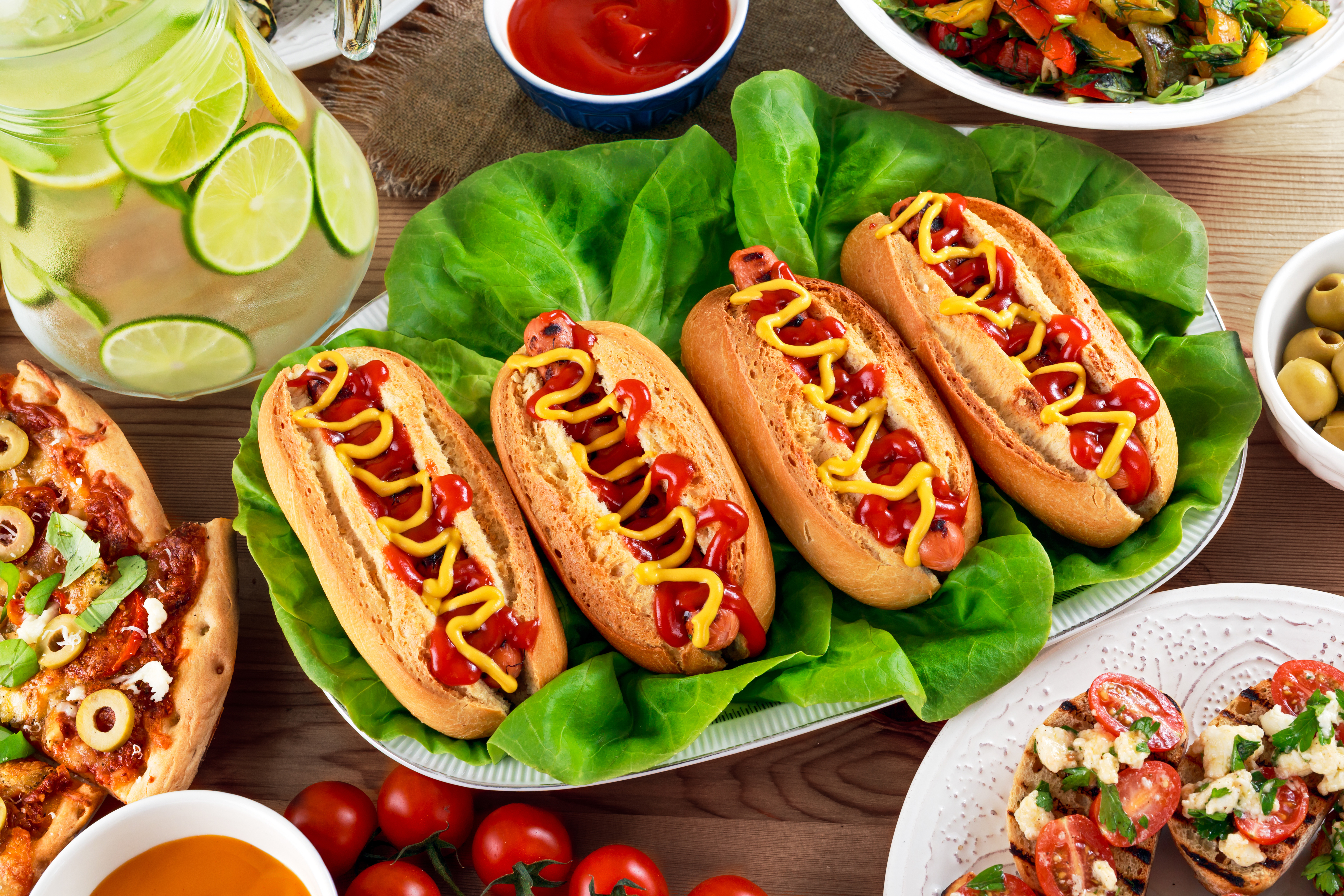 1528676 Bild herunterladen nahrungsmittel, hotdog - Hintergrundbilder und Bildschirmschoner kostenlos